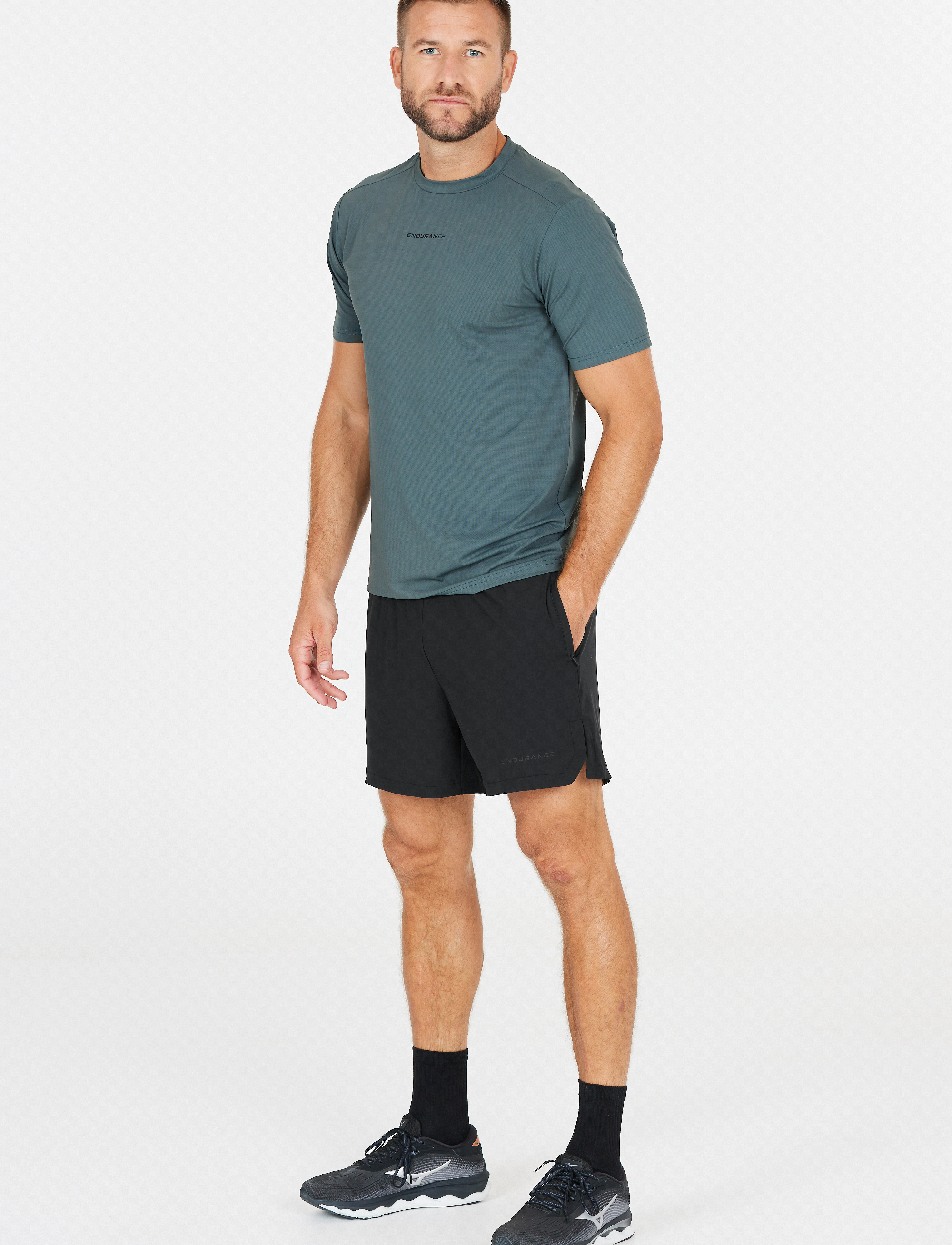 Endurance Dyne M Shorts, Mænd, Løbe Shorts, Sort, Str: XXL