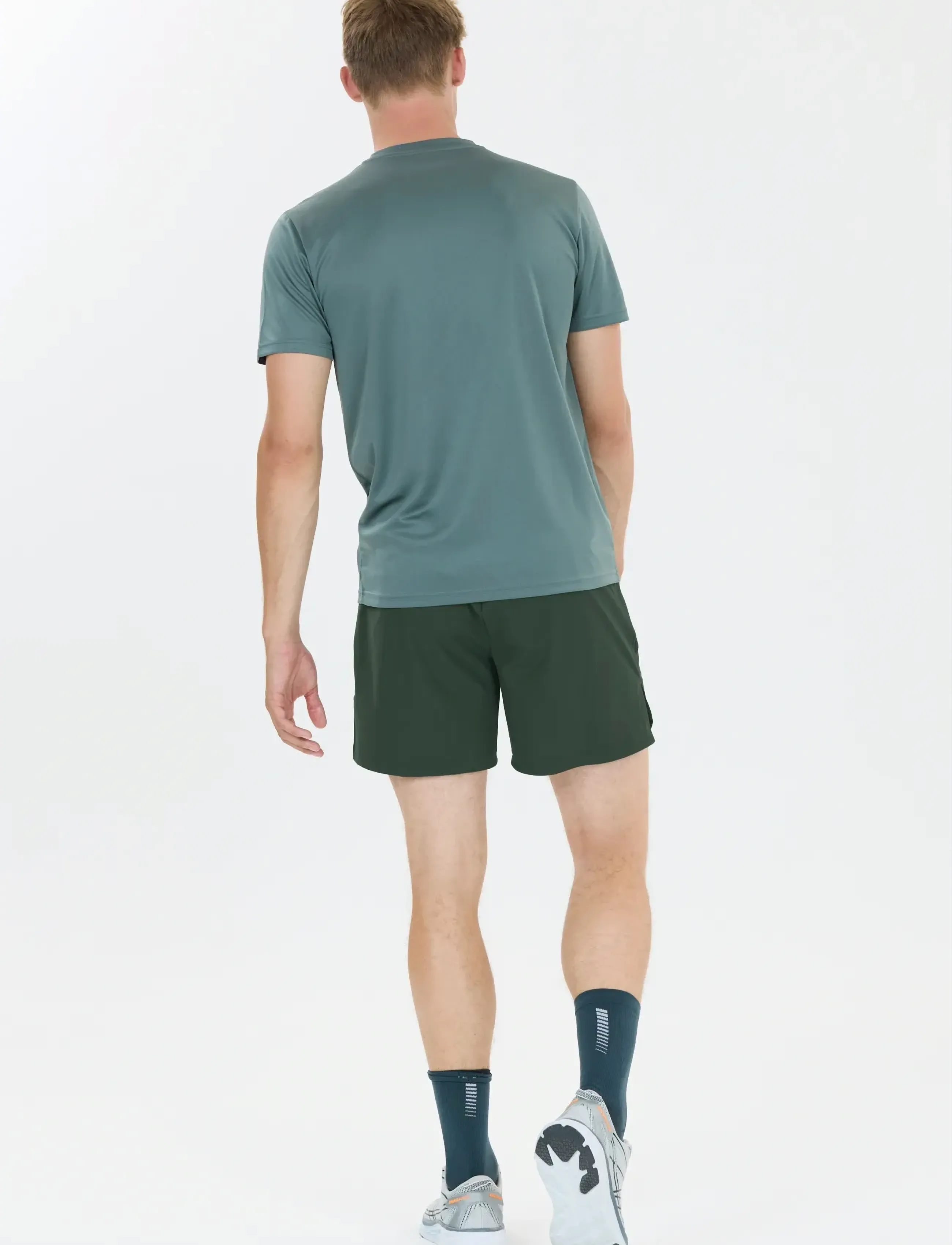 Endurance - Dyne M Shorts - lühikesed jooksupüksid - green gables - 4