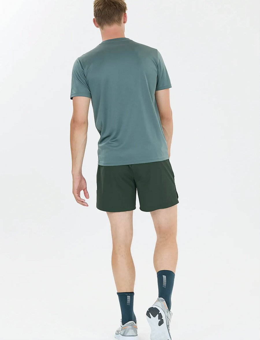 Endurance - Dyne M Shorts - lühikesed jooksupüksid - green gables - 4