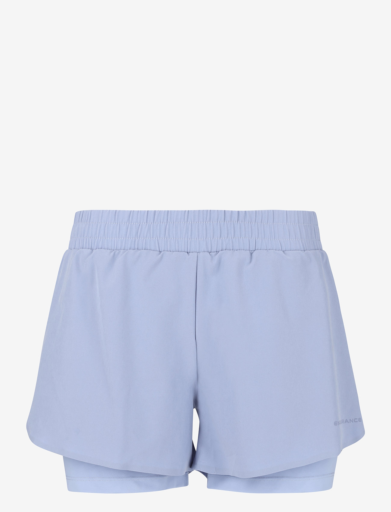Endurance - Val W 2-in-1 Shorts - løbeshorts - blue heron - 1