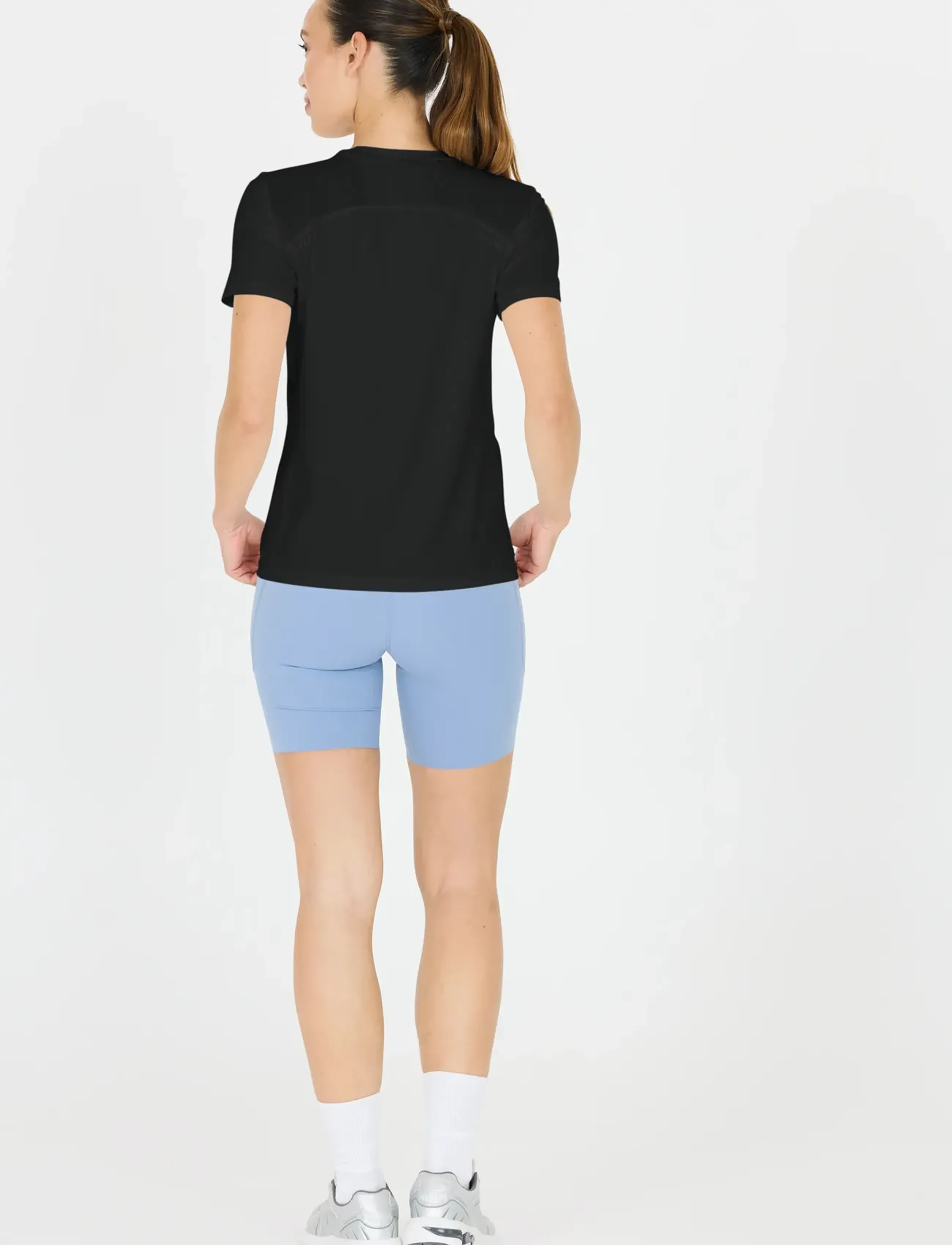Endurance - Nan W SS Tee - t-shirts - black - 4