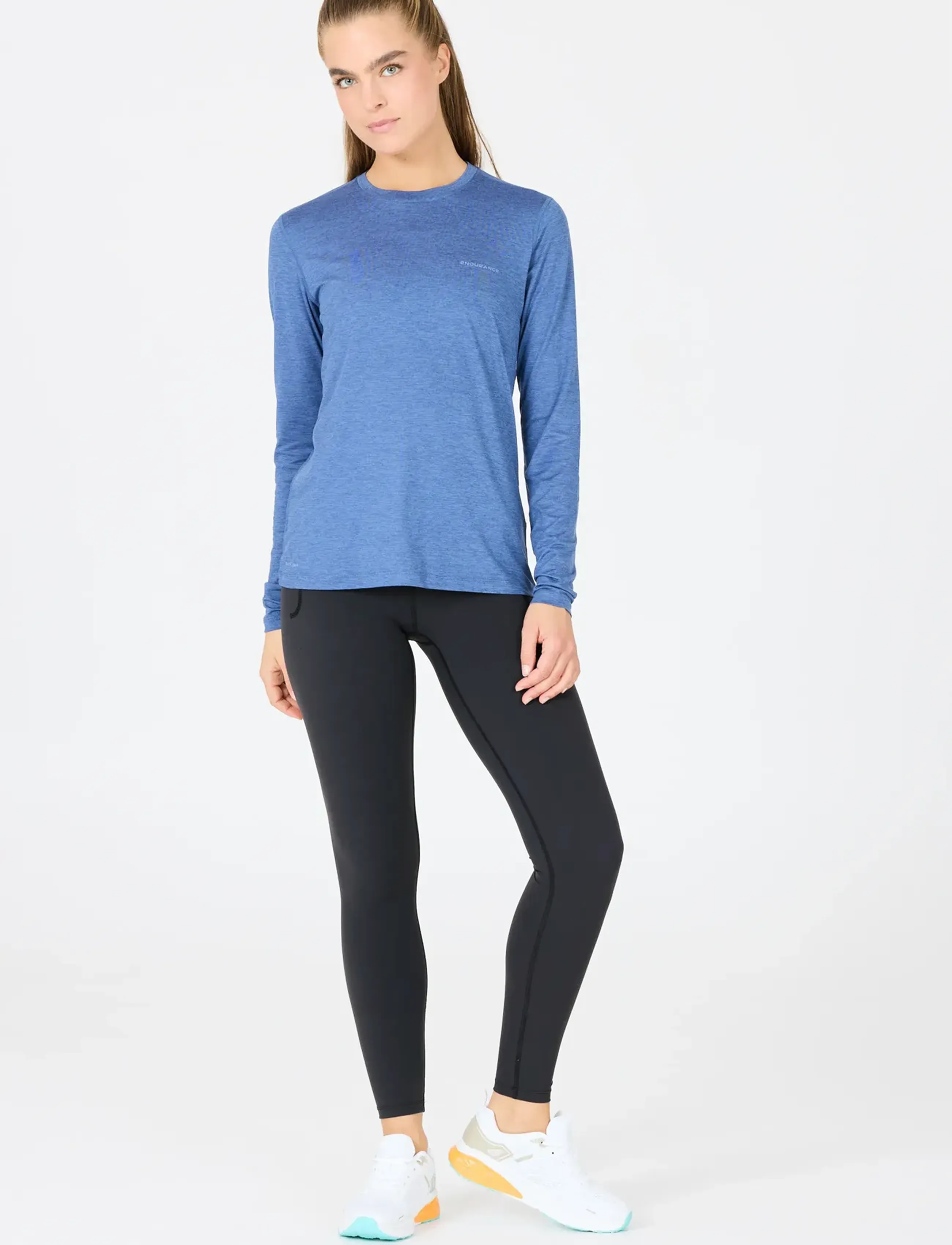 Endurance - Move W Tights - 7/8 garuma - black - 5