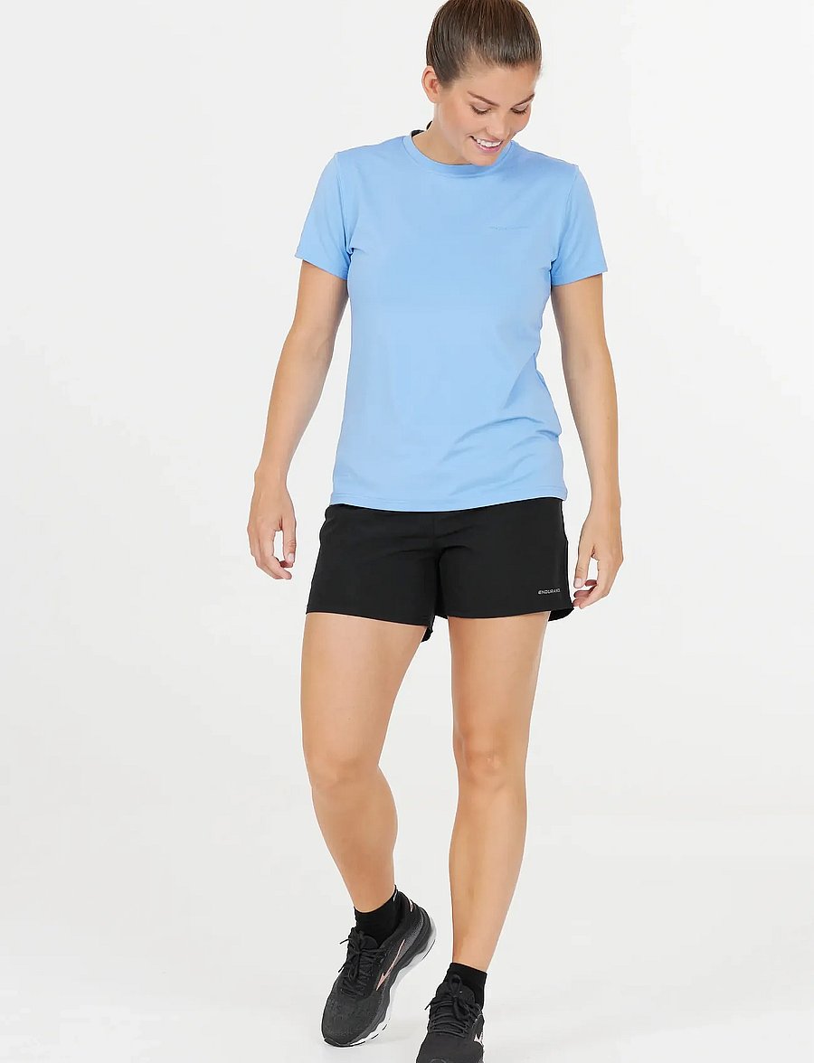 Endurance - Potis W 2-in-1 Shorts - training korte broek - black - 4