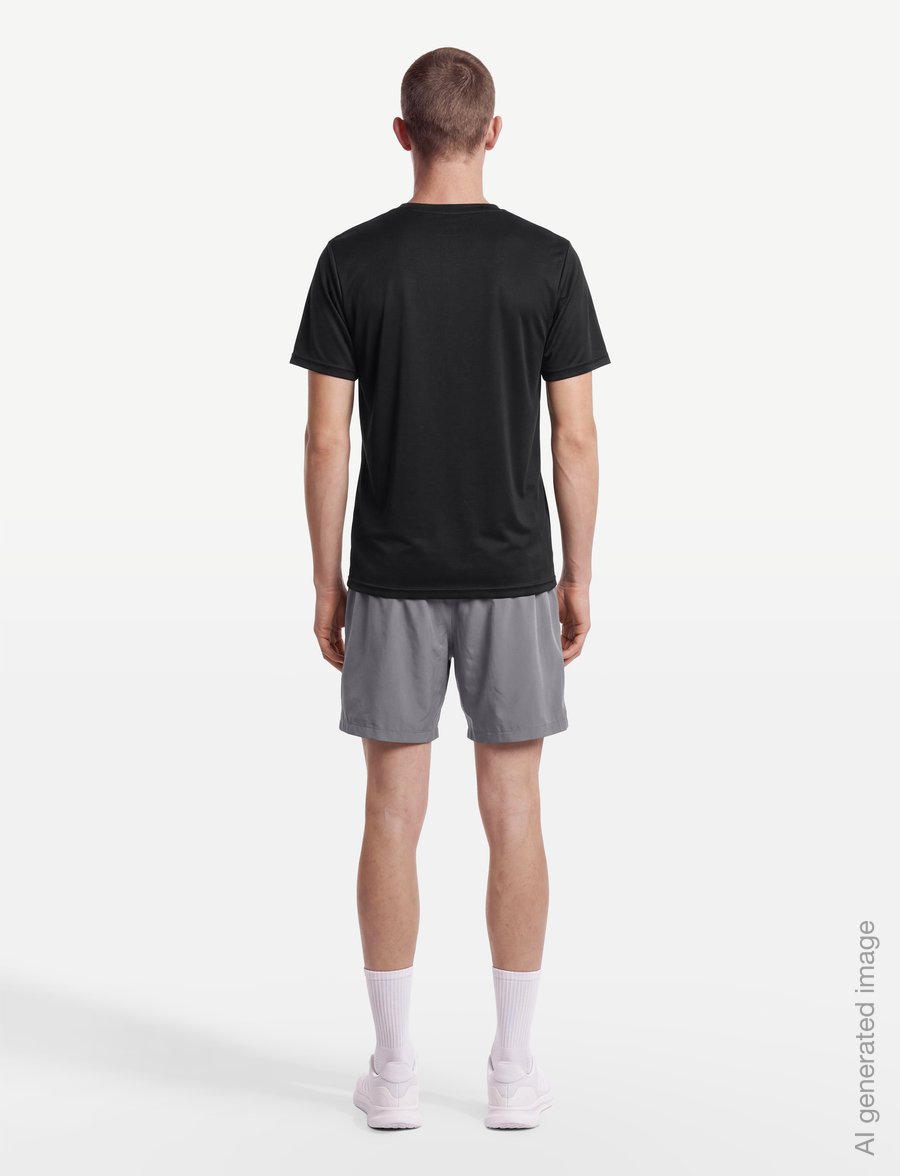 Endurance - Vernon V2 M Performance SS Tee - t-särgid - black - 4