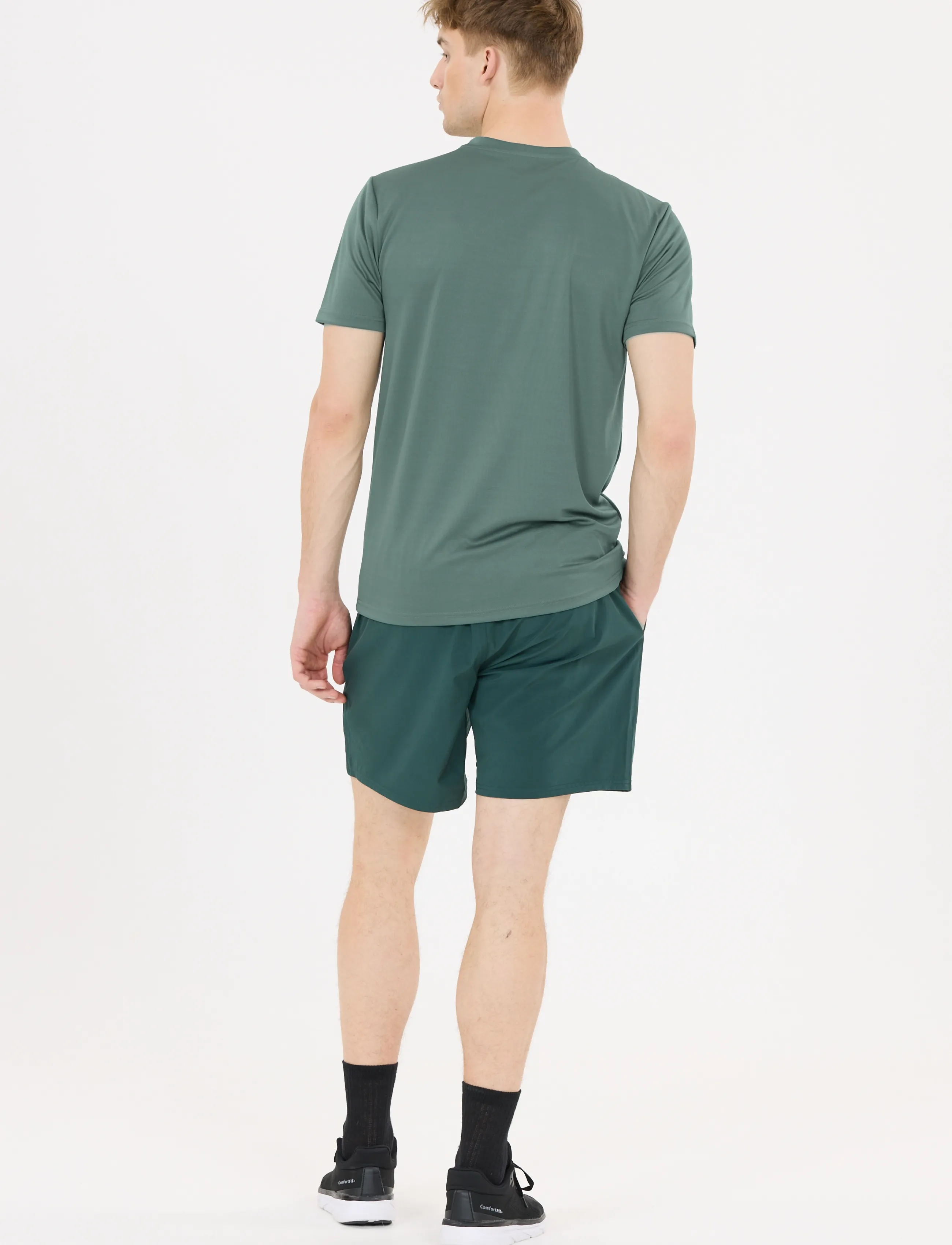 Endurance - Vernon V2 M Performance SS Tee - t-särgid - silver pine - 3