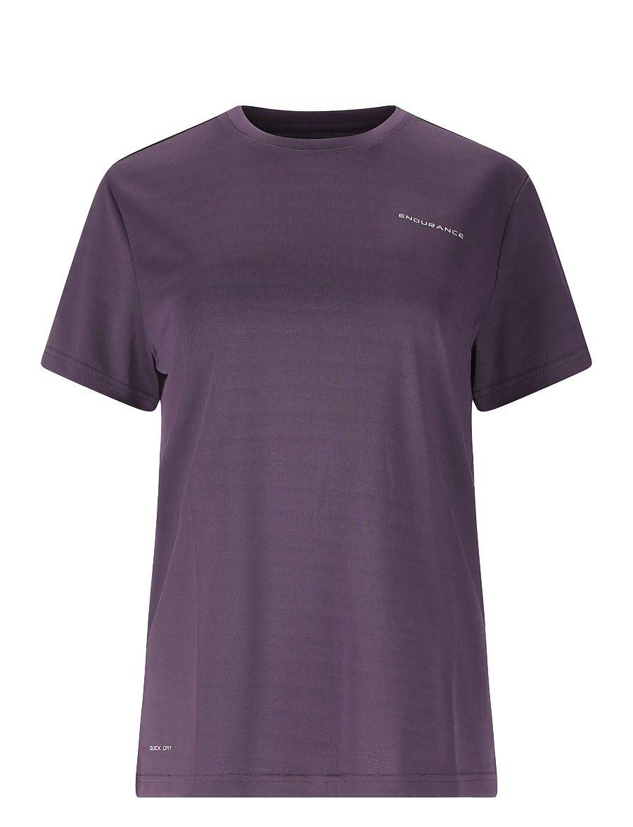 Endurance - Vista V2 W Performance SS Tee - t-shirts - nightshade - 1