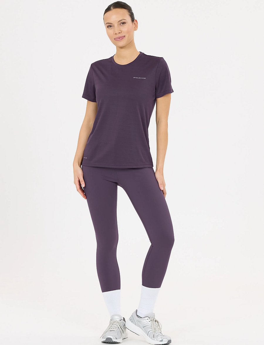 Endurance - Vista V2 W Performance SS Tee - t-shirts - nightshade - 0