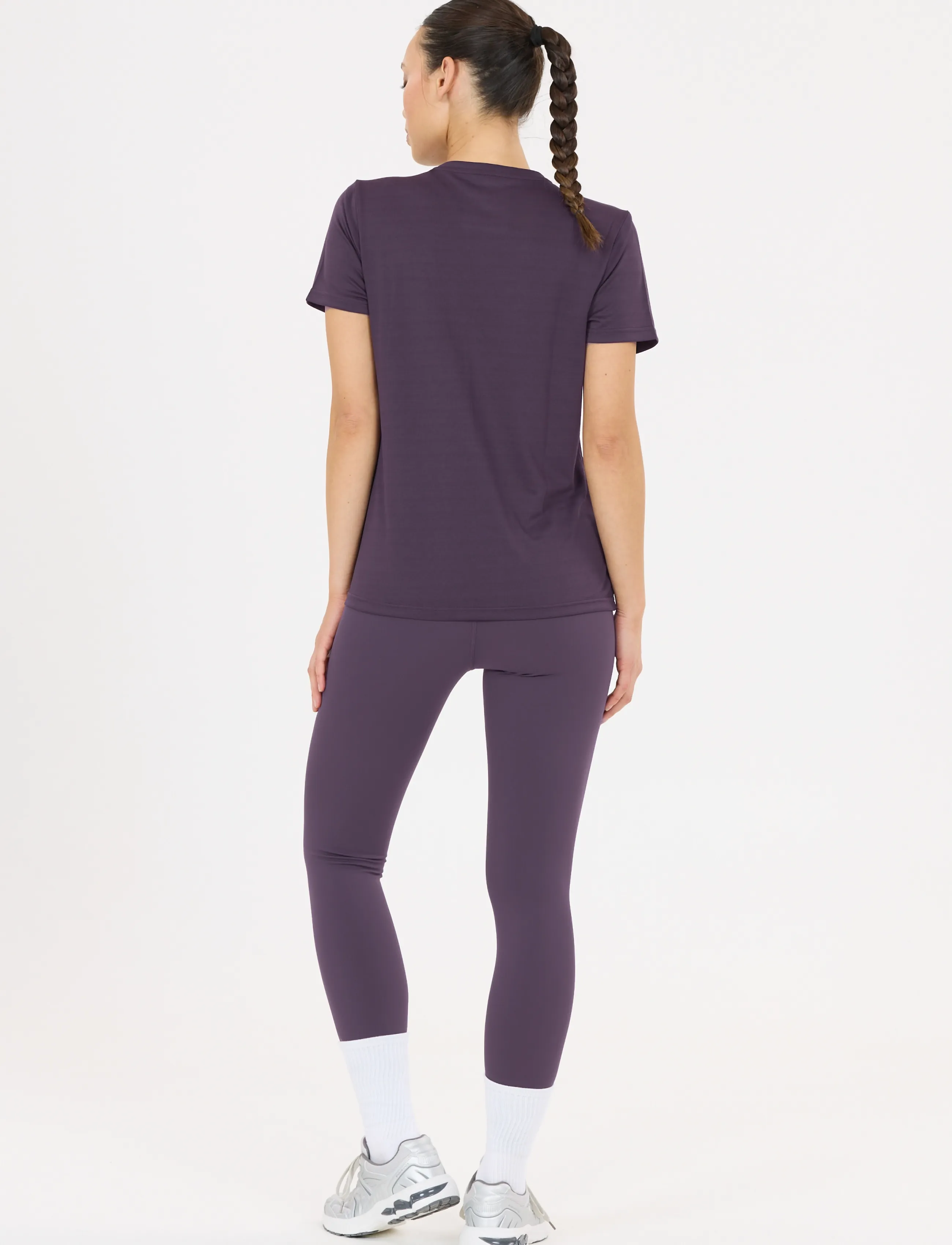 Endurance - Vista V2 W Performance SS Tee - t-shirts - nightshade - 3
