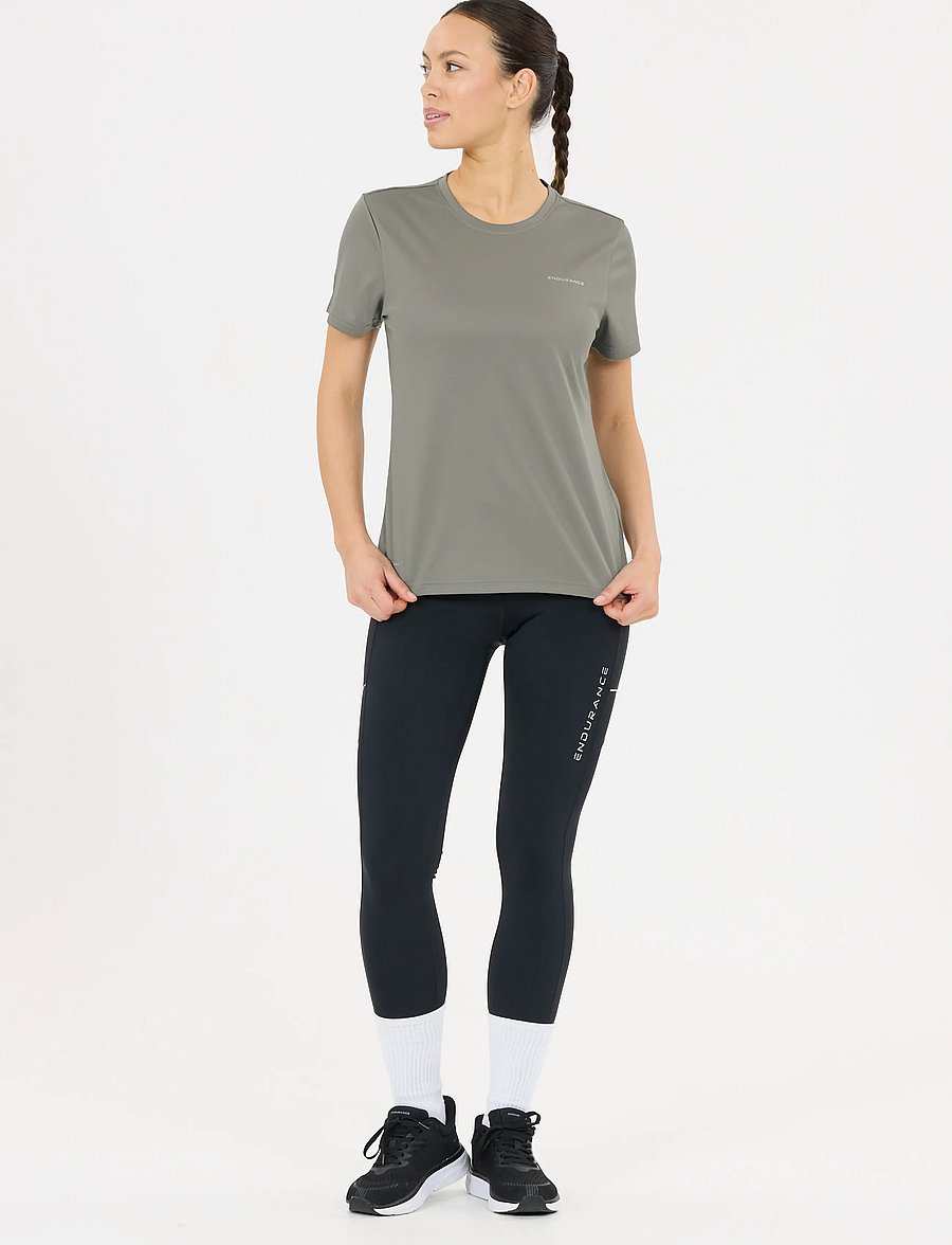 Endurance - Vista V2 W Performance SS Tee - t-shirts - sedona sage - 0