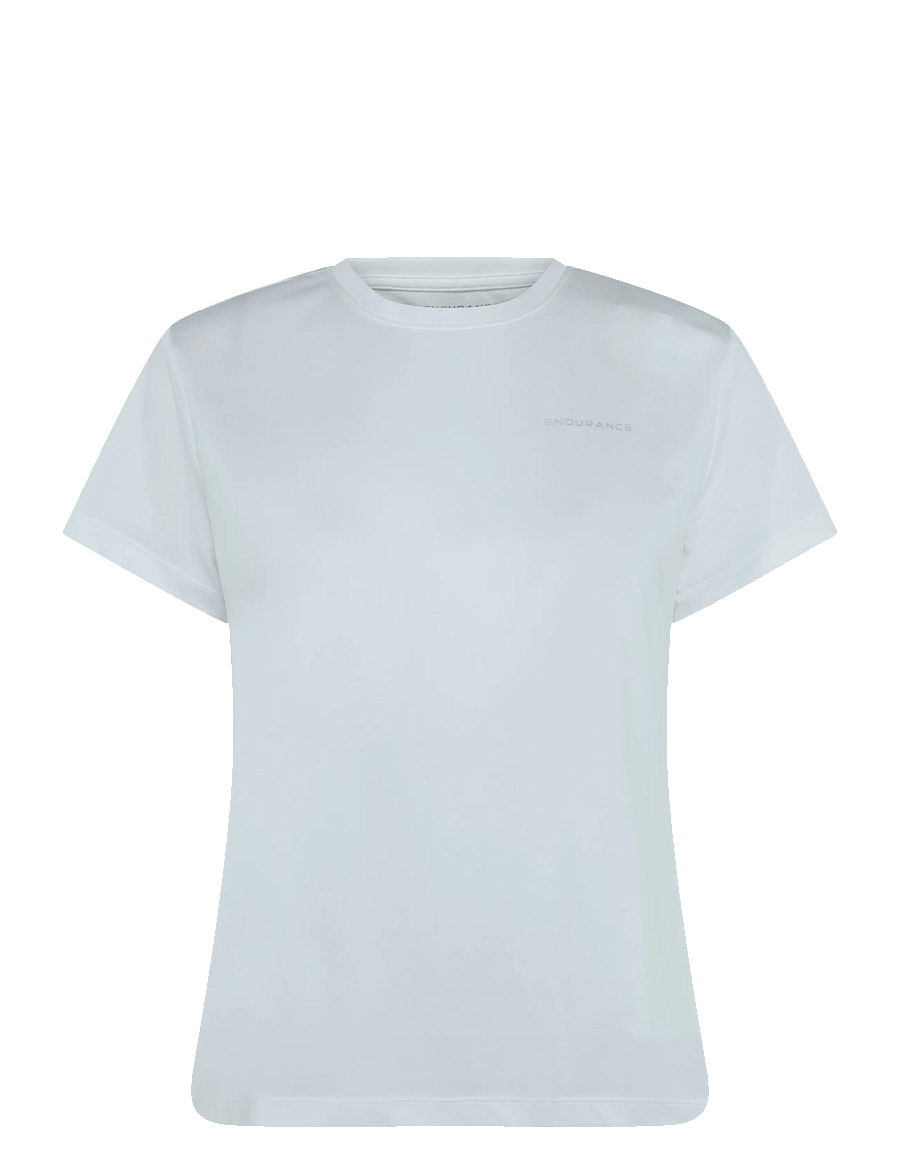 Endurance - Vista V2 W Performance S/S Tee - t-shirts - white - 1