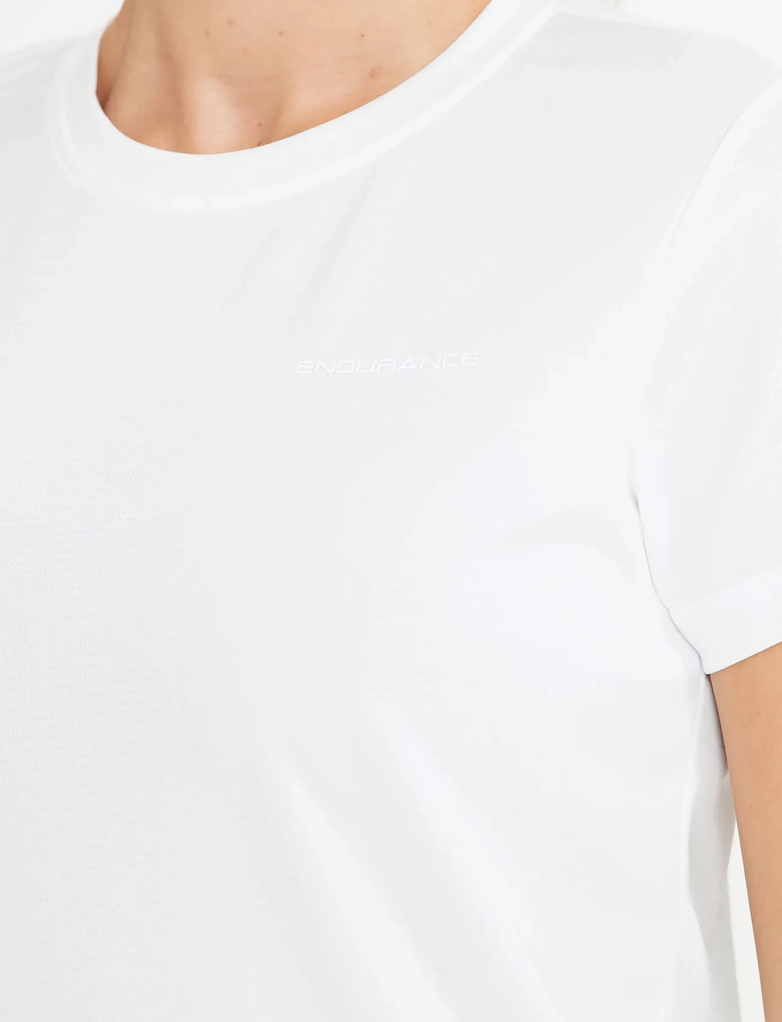 Endurance - Vista V2 W Performance S/S Tee - t-shirts - white - 5