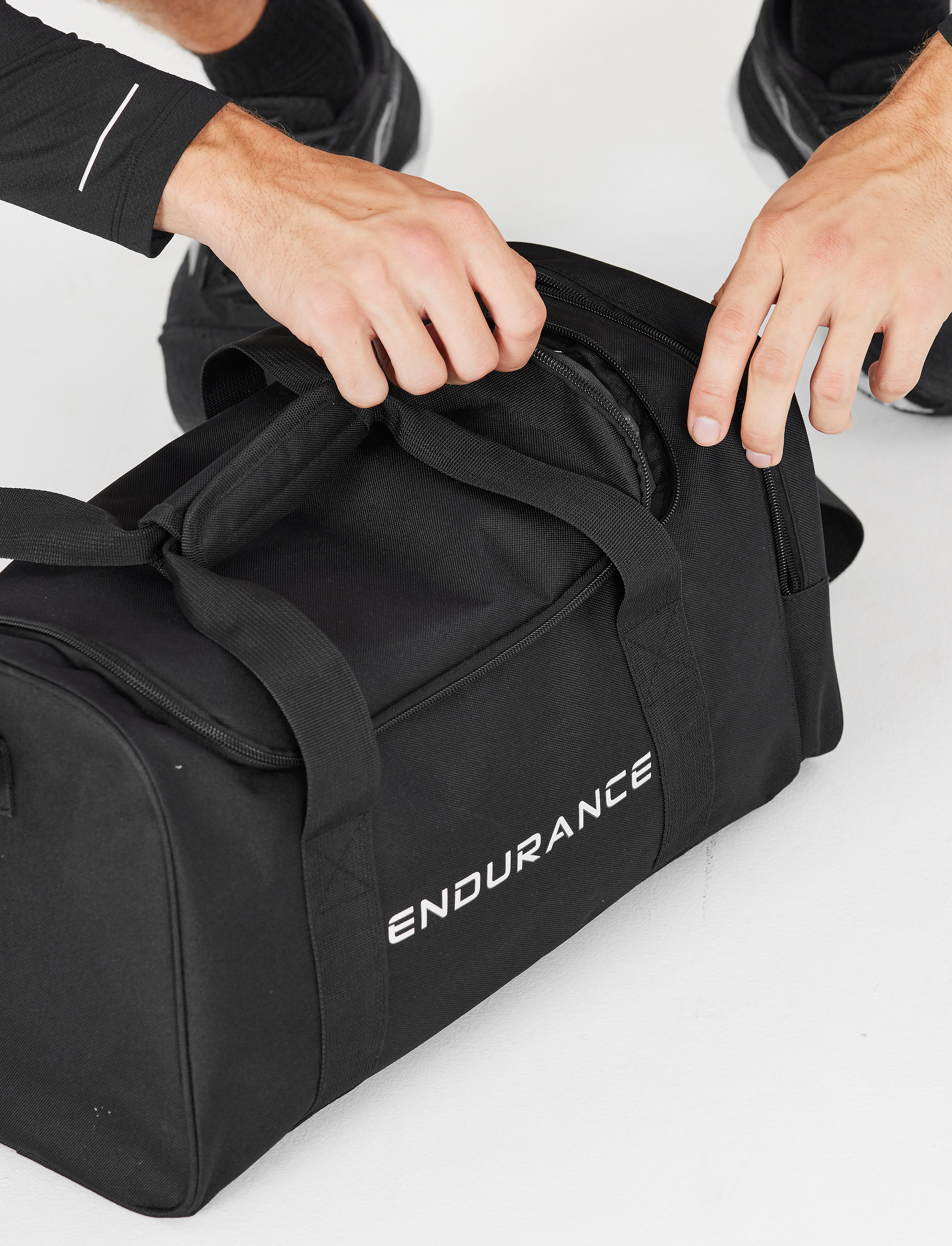 Endurance Lanakila 20L Sports Bag - Gymväskor - BLACK / black