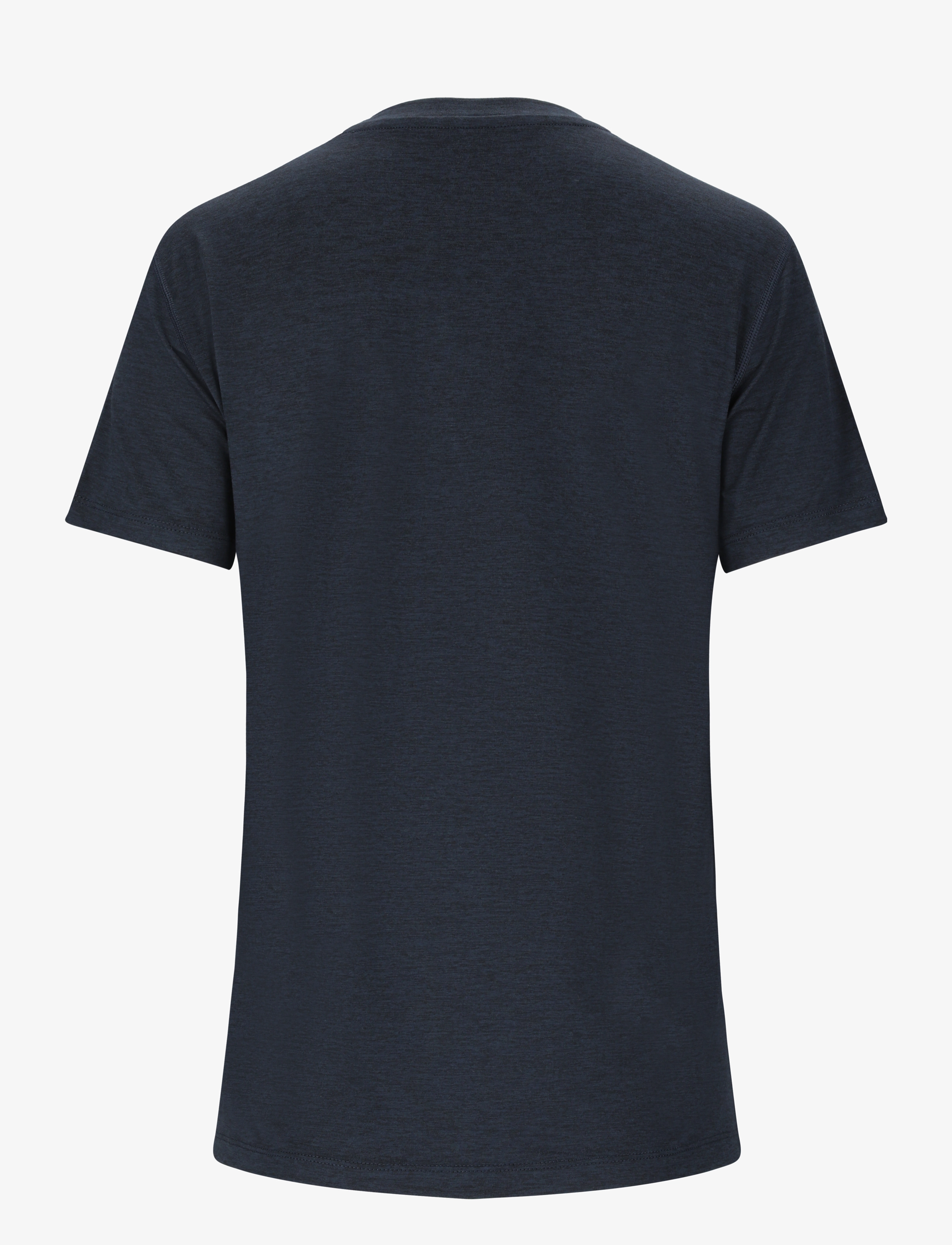 Endurance - Alvaly W Melange S/S Tee - t-shirts - black melange - 2