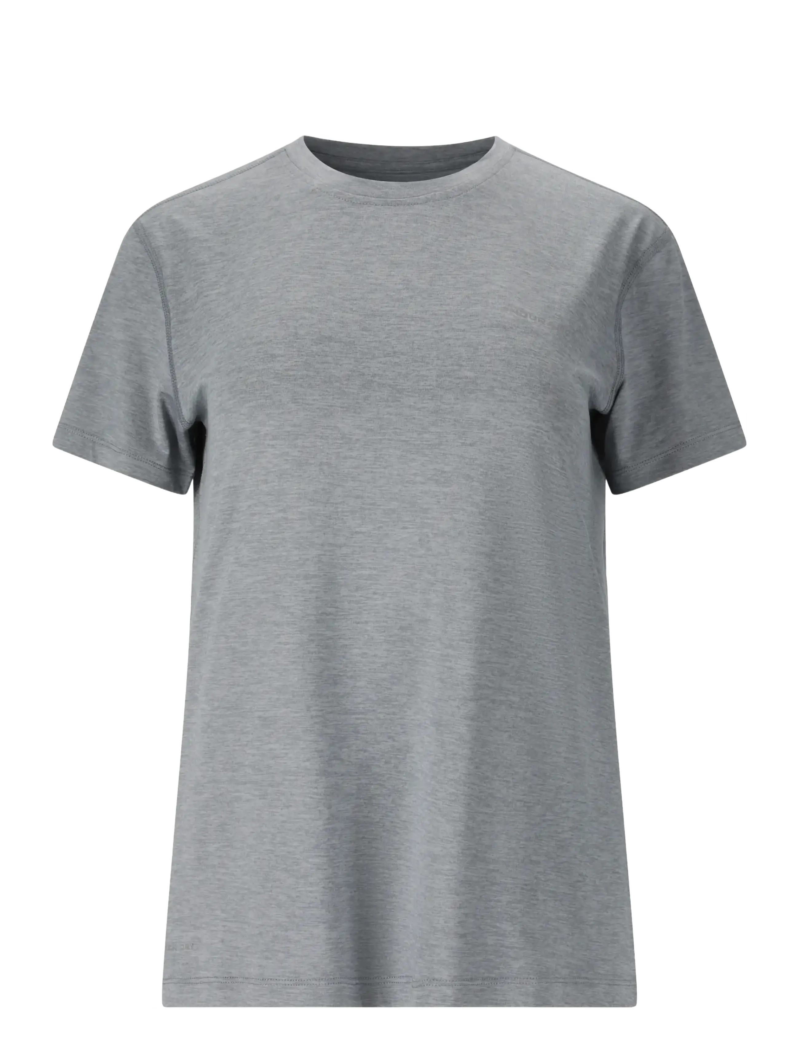 Endurance Alvaly W Melange S/S Tee - Endurance - FLINT STONE / grey
