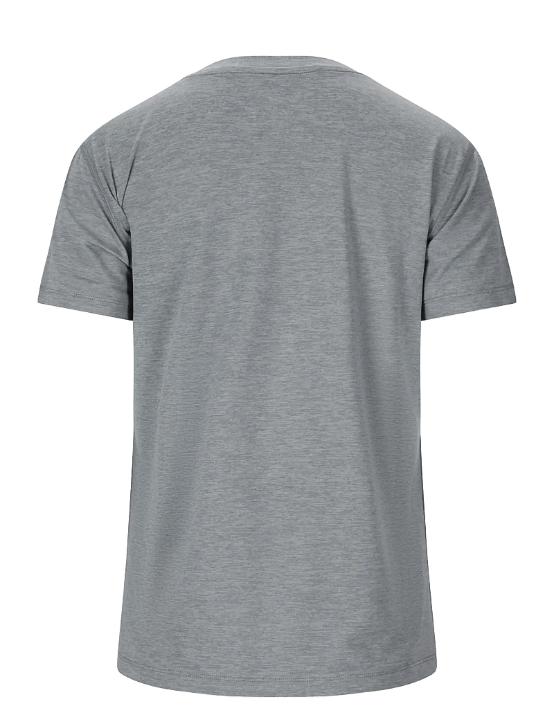 Endurance - Alvaly W Melange S/S Tee - t-shirts - flint stone - 2