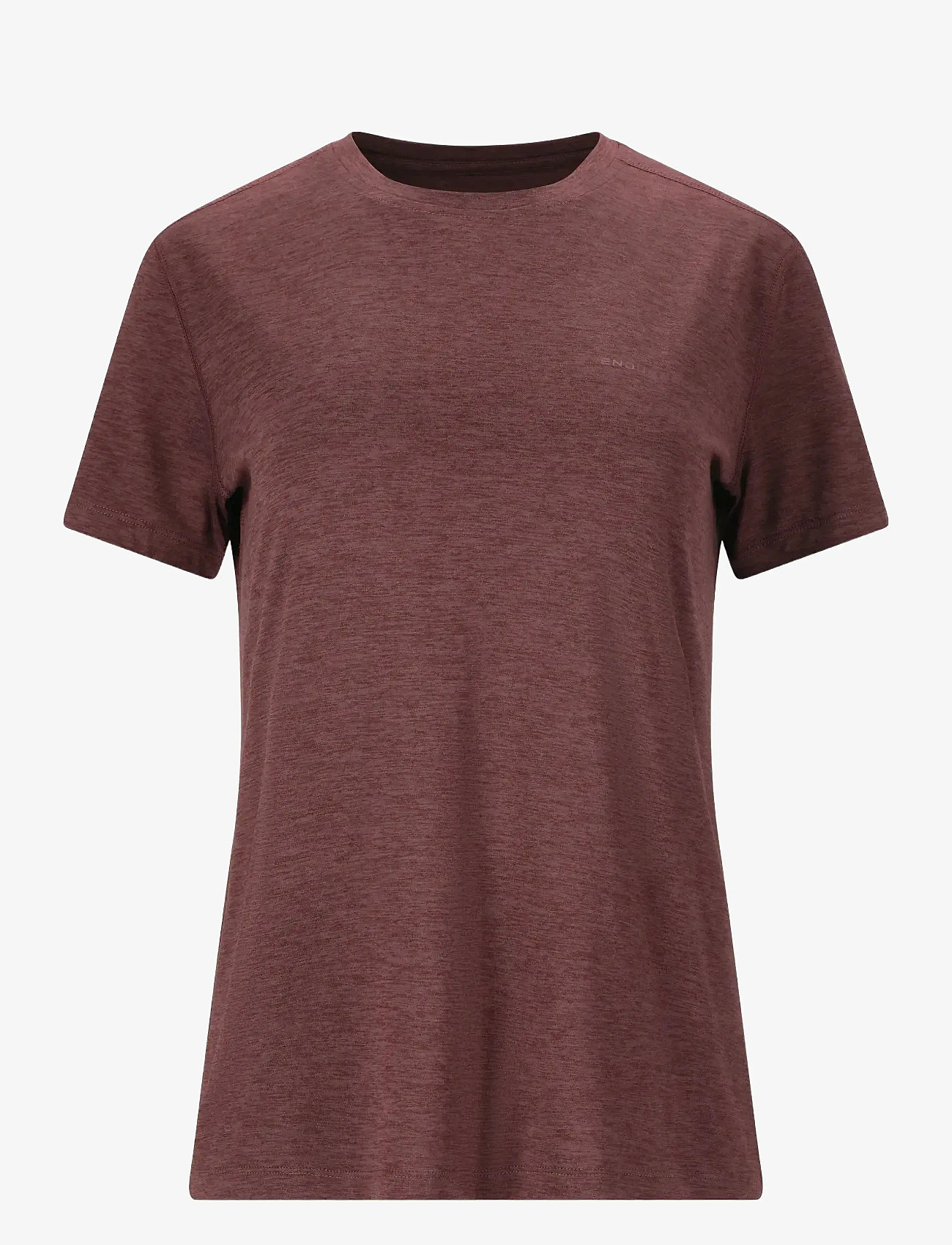 Endurance - Alvaly W Melange S/S Tee - t-shirts - huckleberry - 1