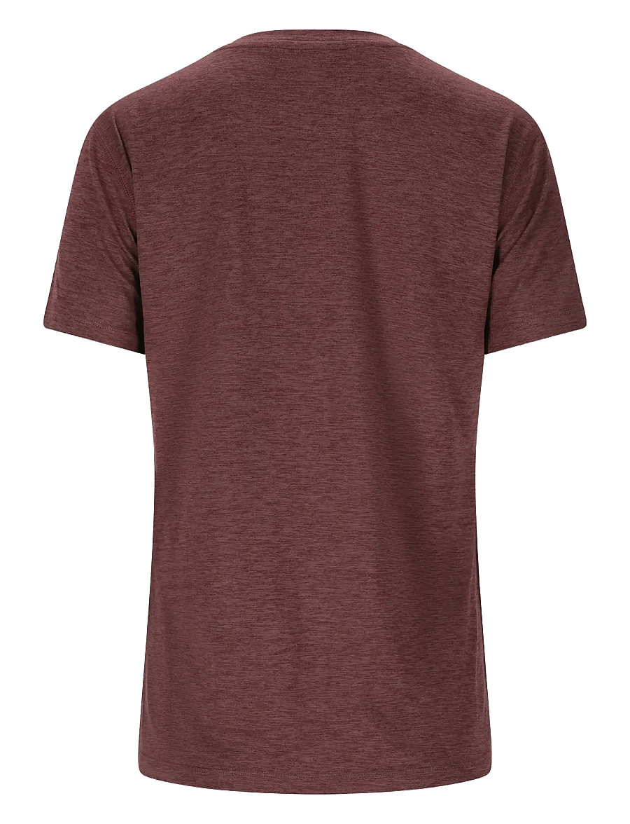Endurance - Alvaly W Melange S/S Tee - t-krekli - huckleberry - 2