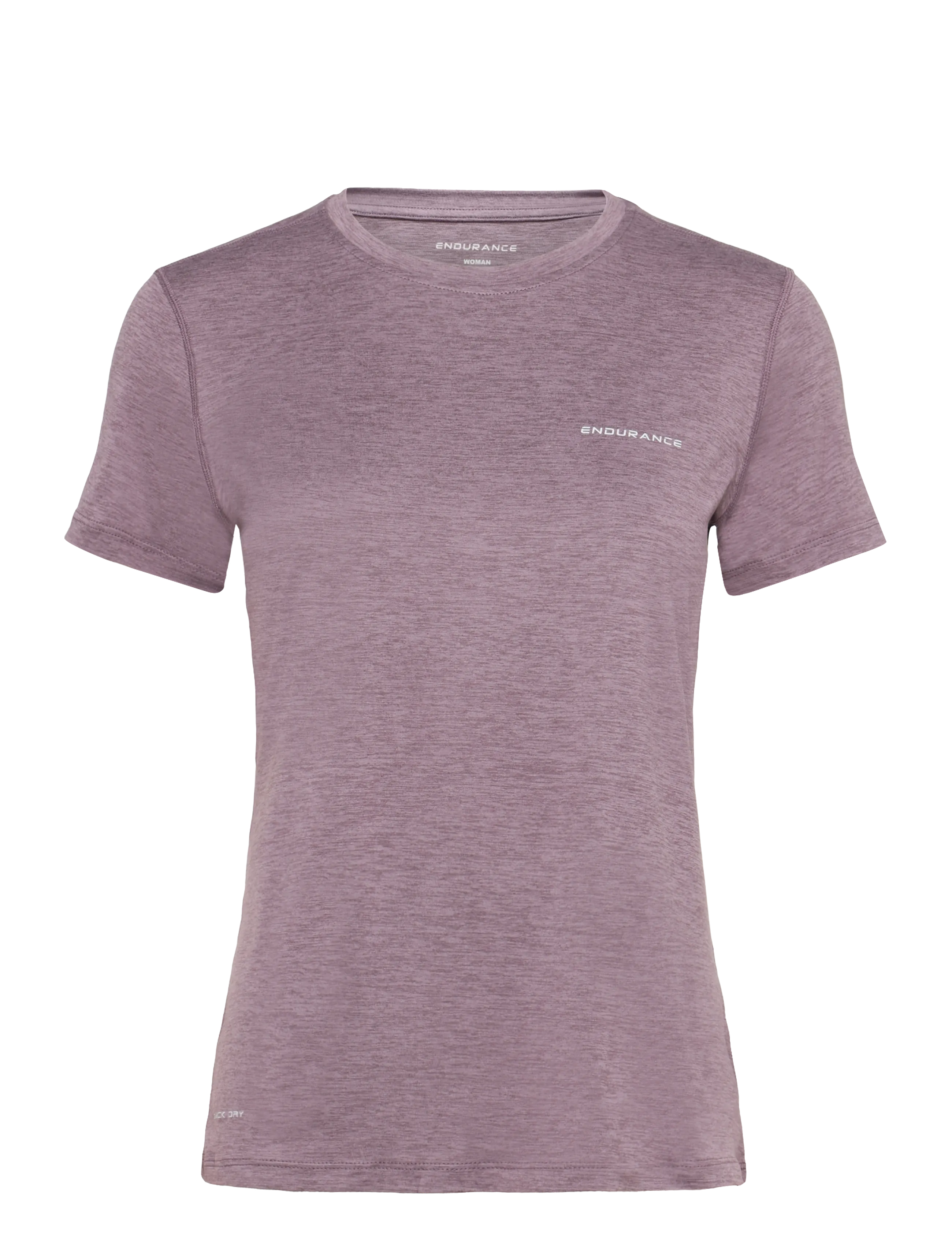 Endurance Alvaly W Melange S/S Tee, 40, Sports Oberteile & T-shirts, Lila - Sport Frauen