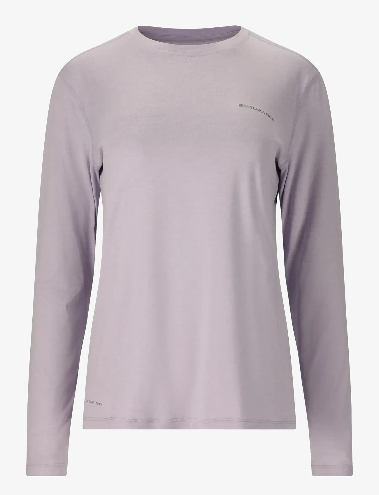 Endurance - Alvaly W Melange L/S Tee - langarmshirts - orchid petal - 0