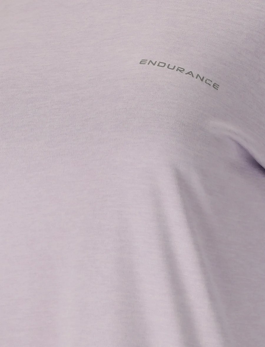 Endurance - Alvaly W Melange L/S Tee - langarmshirts - orchid petal - 2