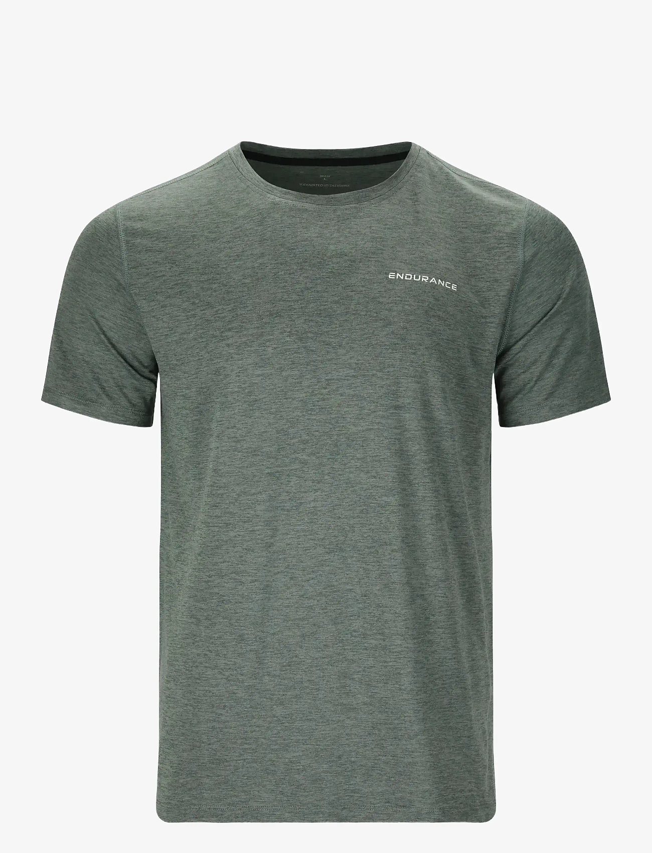 Endurance - Abdon M Melange S/S Tee - balsam green - 1