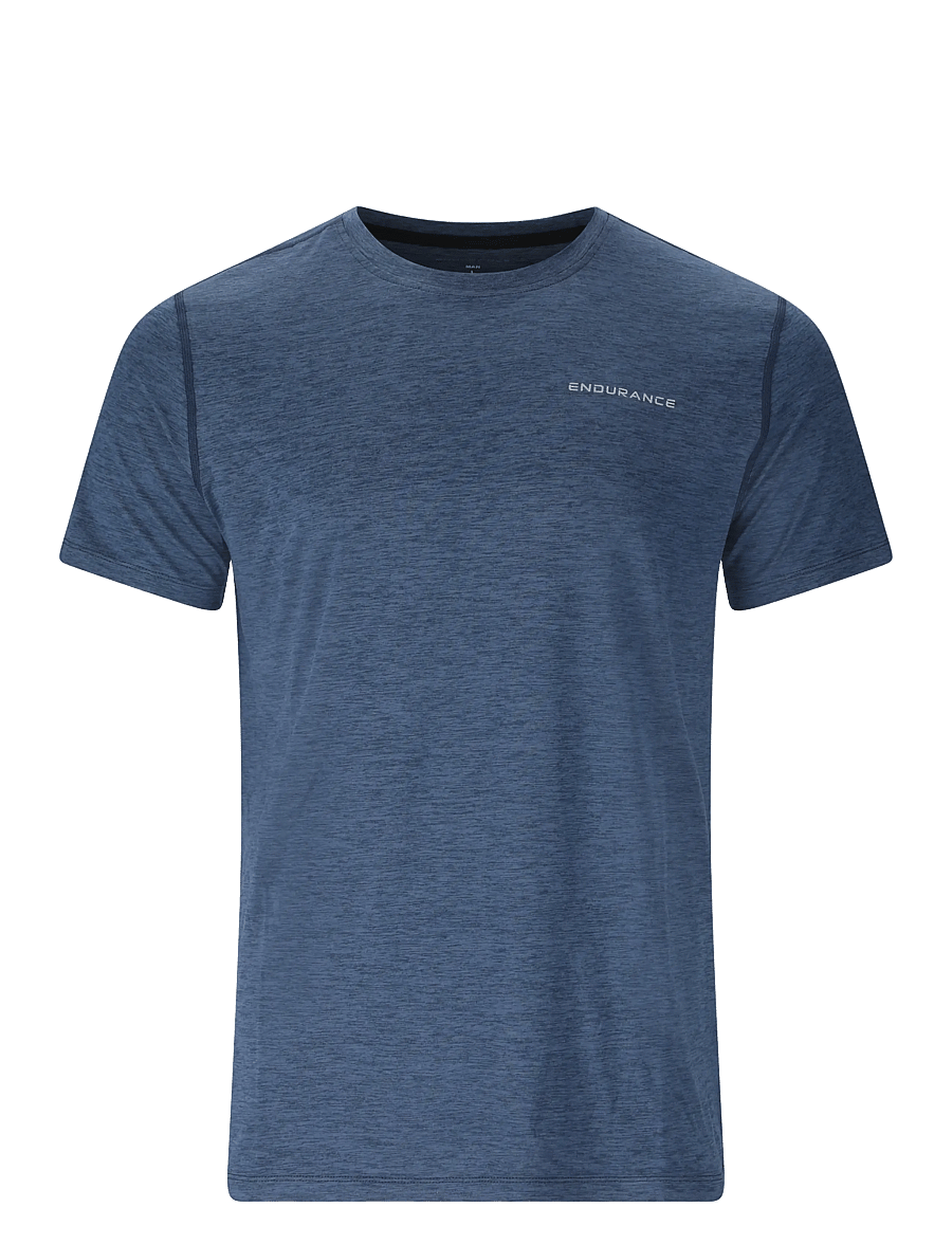 Endurance - Abdon M Melange S/S Tee - oberteile & t-shirts - big dipper - 1