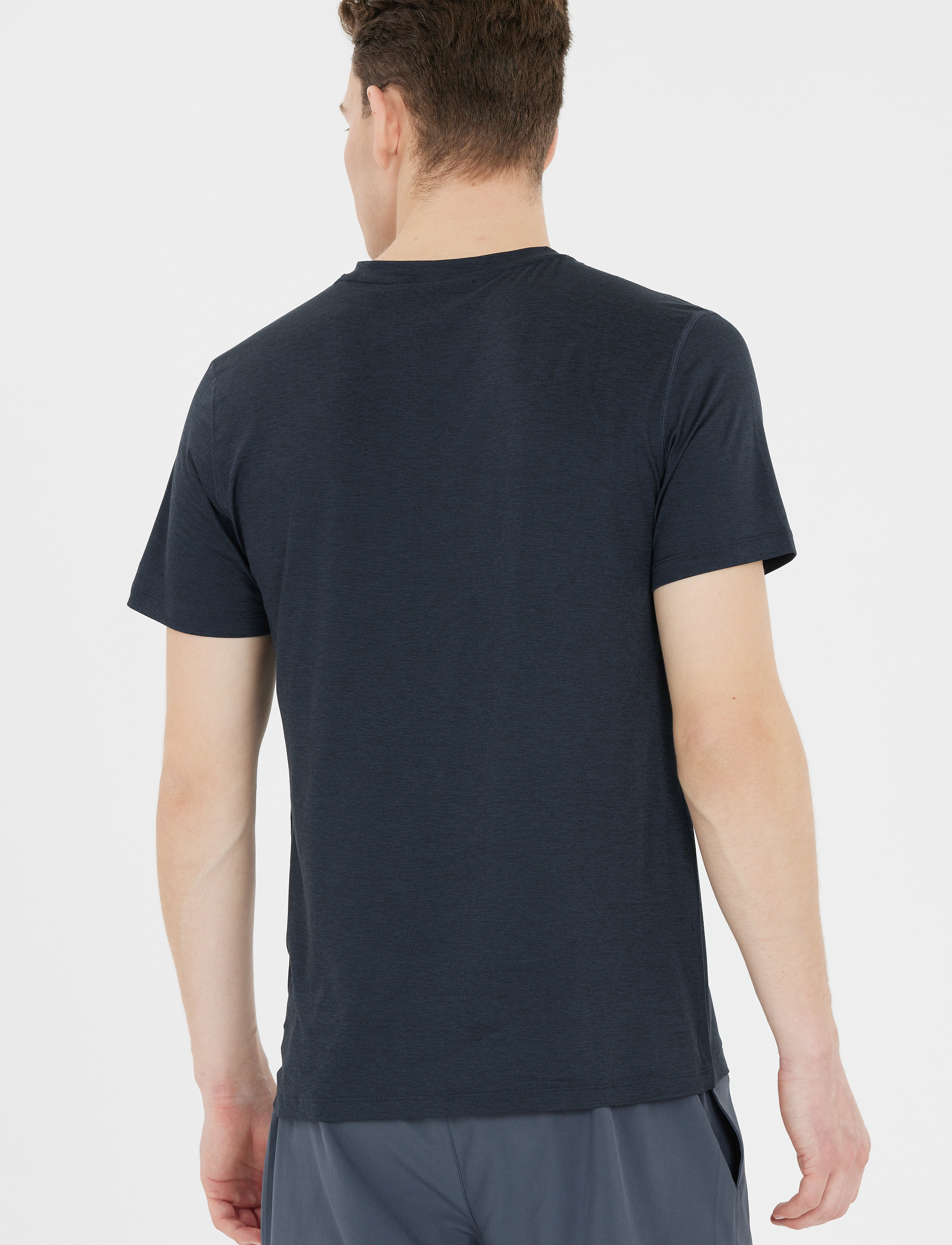 Endurance - Abdon M Melange S/S Tee - light grey melange - 3