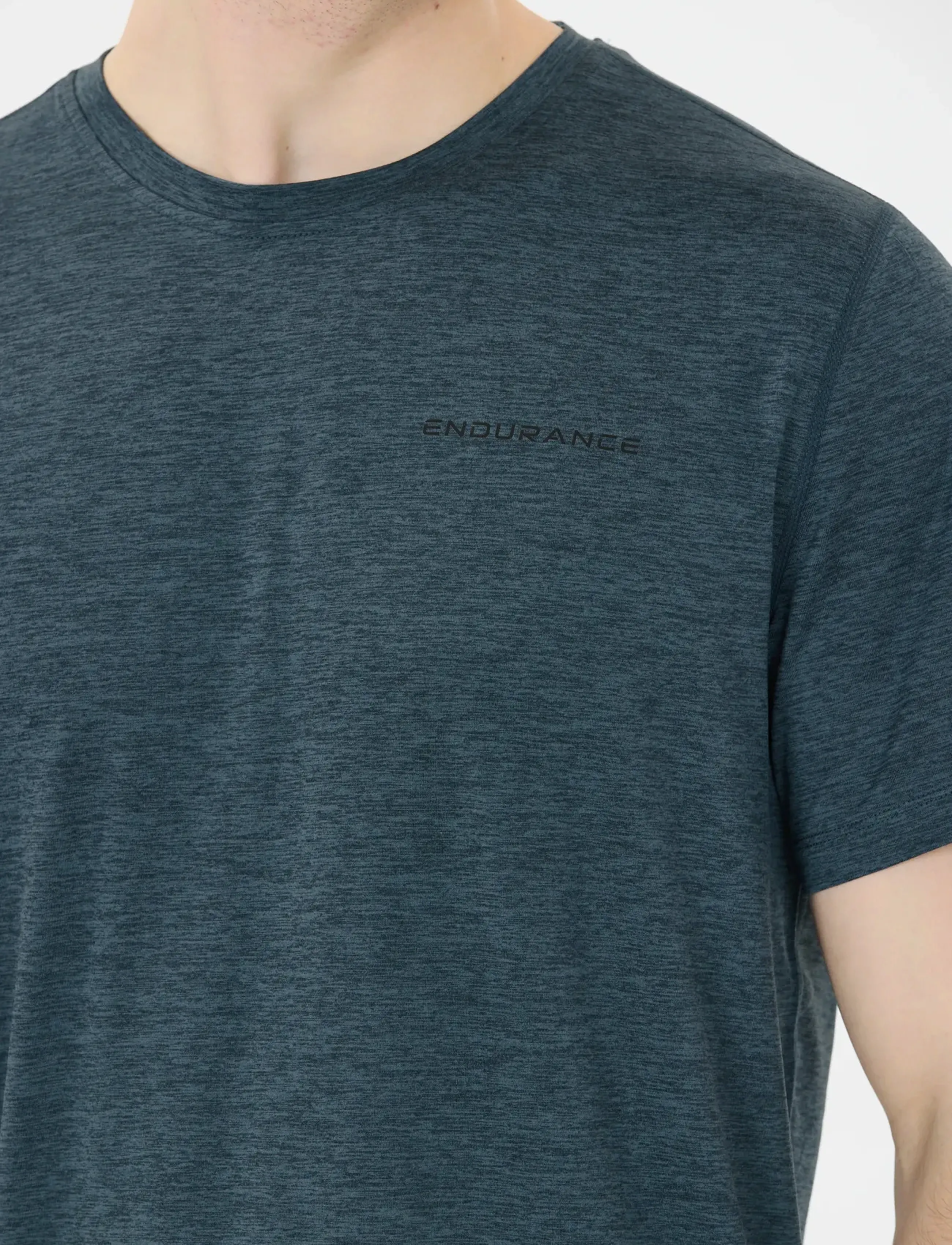Endurance Abdon M Melange S/S Tee - Kurzärmelig - ORION BLUE / blue