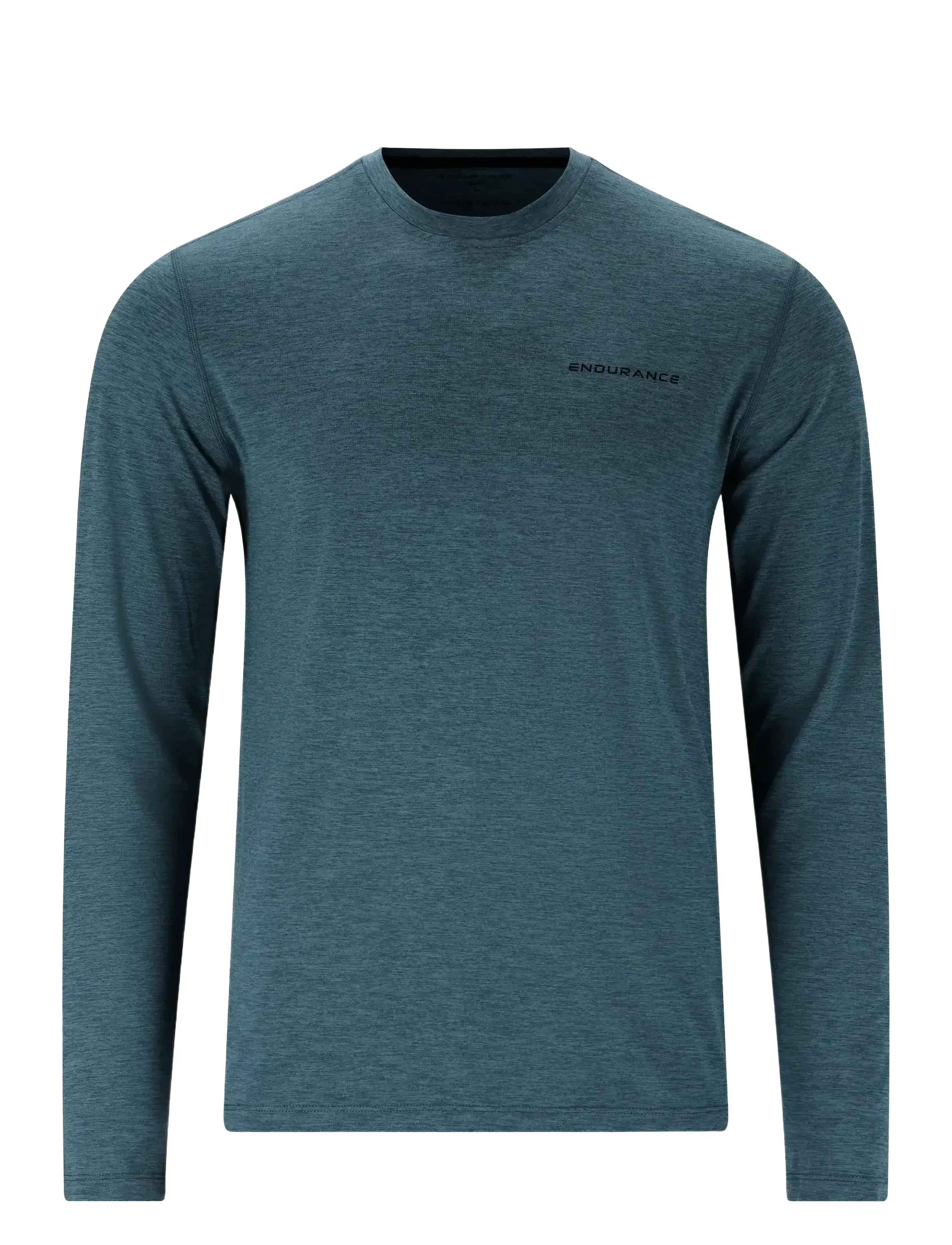 Endurance Abdon M Melange L/S Tee - Vis alt - ORION BLUE / blue