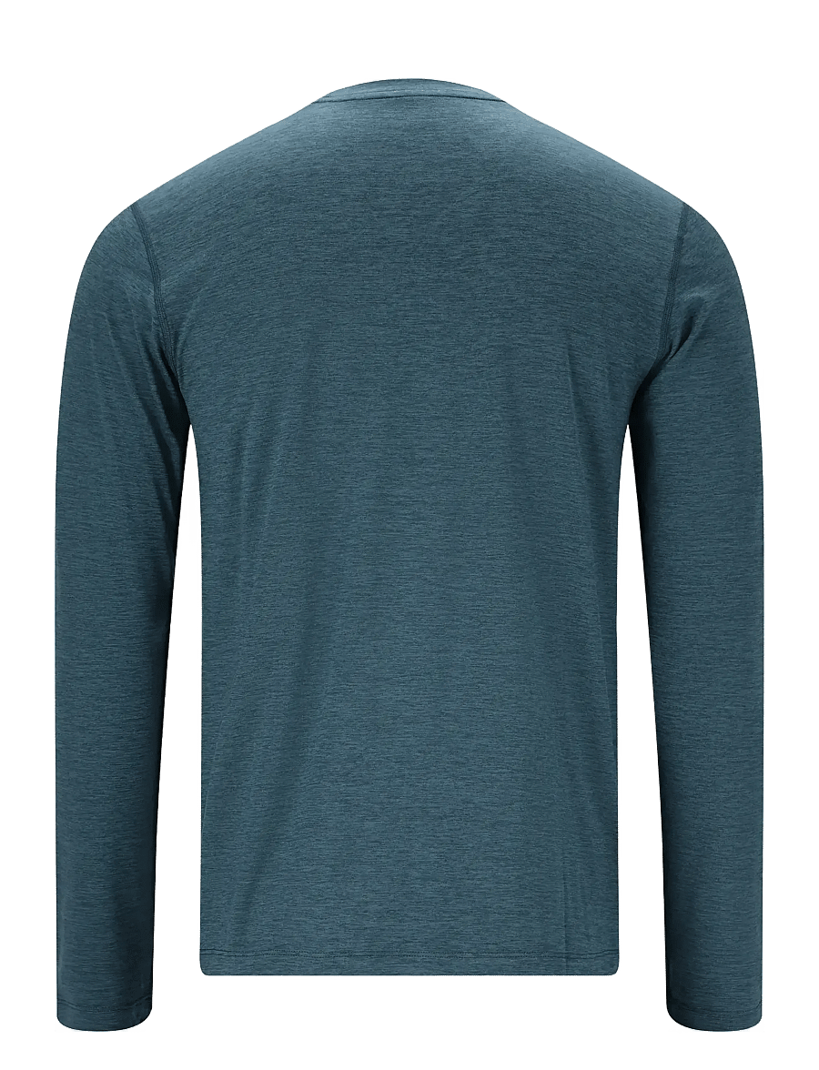 Endurance - Abdon M Melange L/S Tee - orion blue - 2