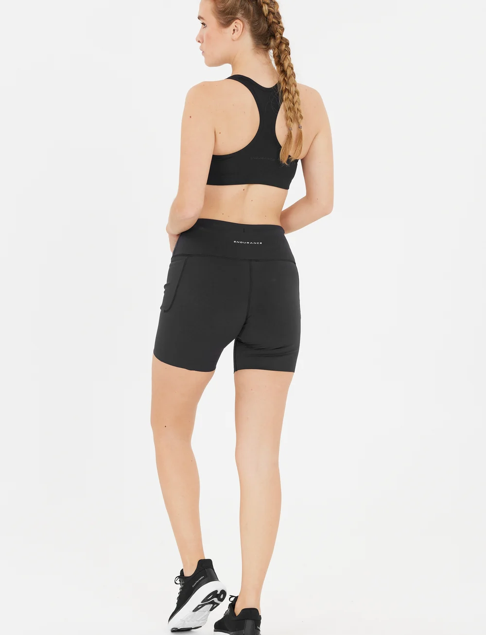 Endurance - Alanie W Sports Bra - medium støtte - black - 4