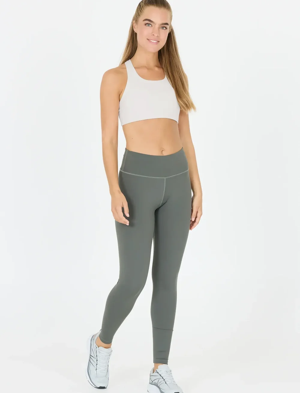 Endurance - Alanie W Sports Bra - medium støtte - white - 4