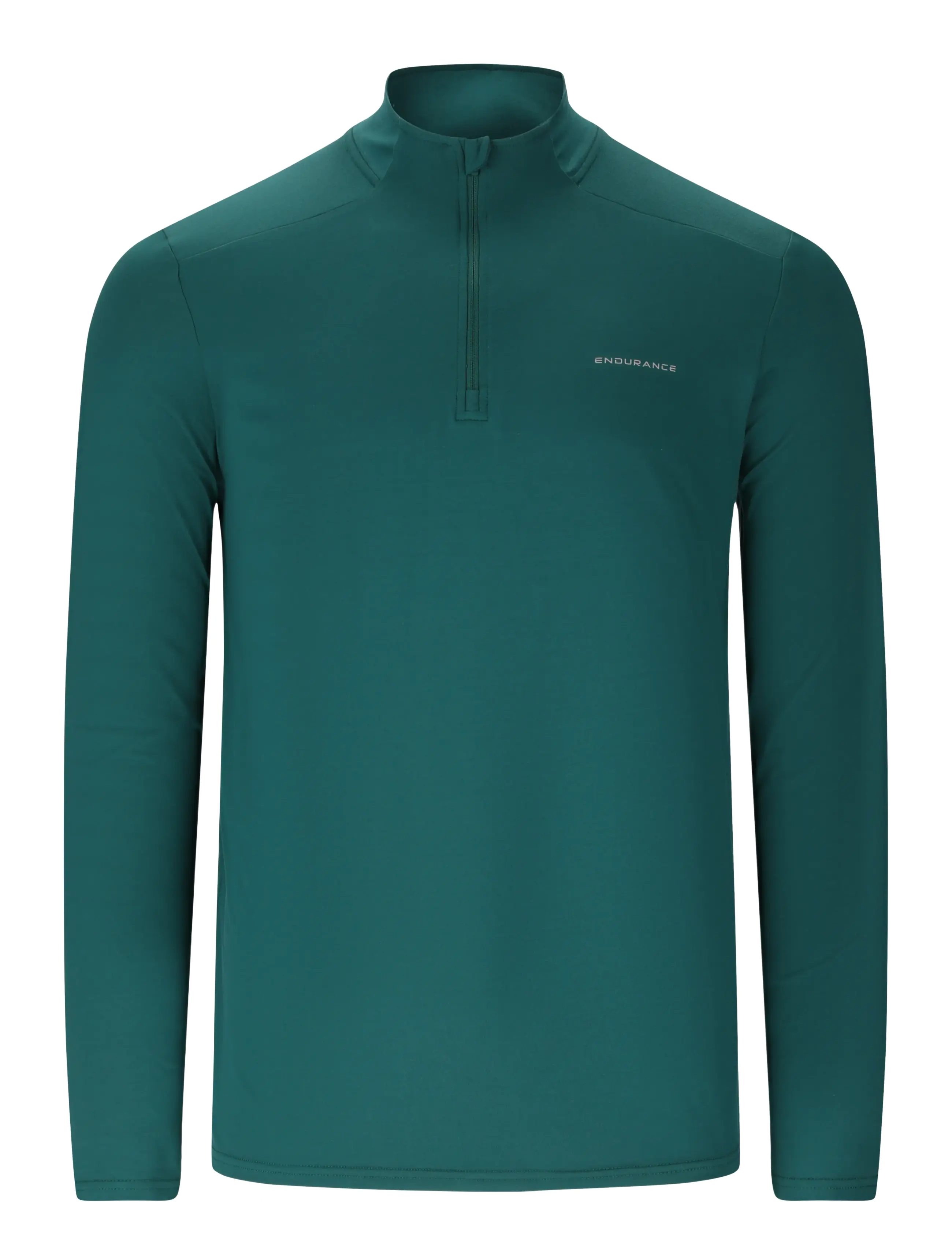 Endurance Armin M Midlayer - Vis alt - DARK SEA / green