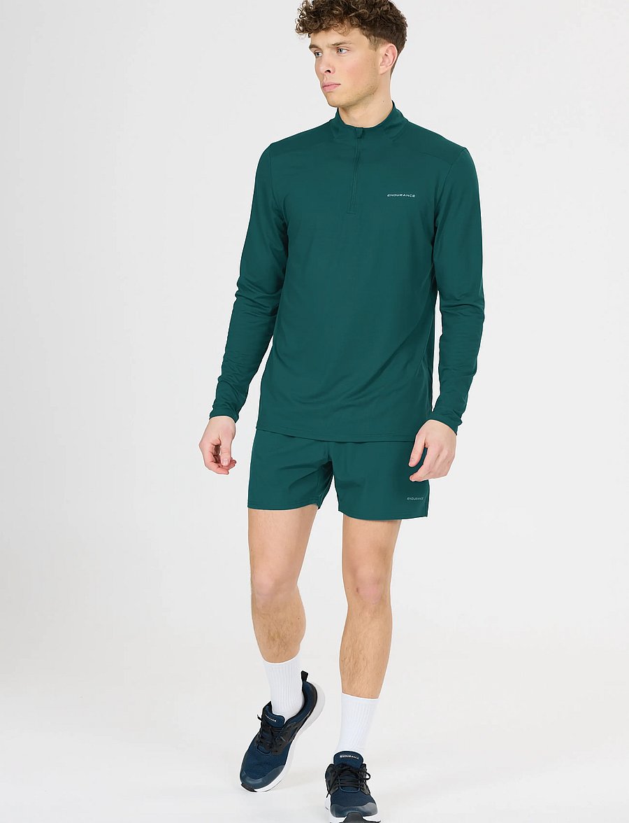 Endurance - Armin M Midlayer - fleece og mellemlag - dark sea - 0