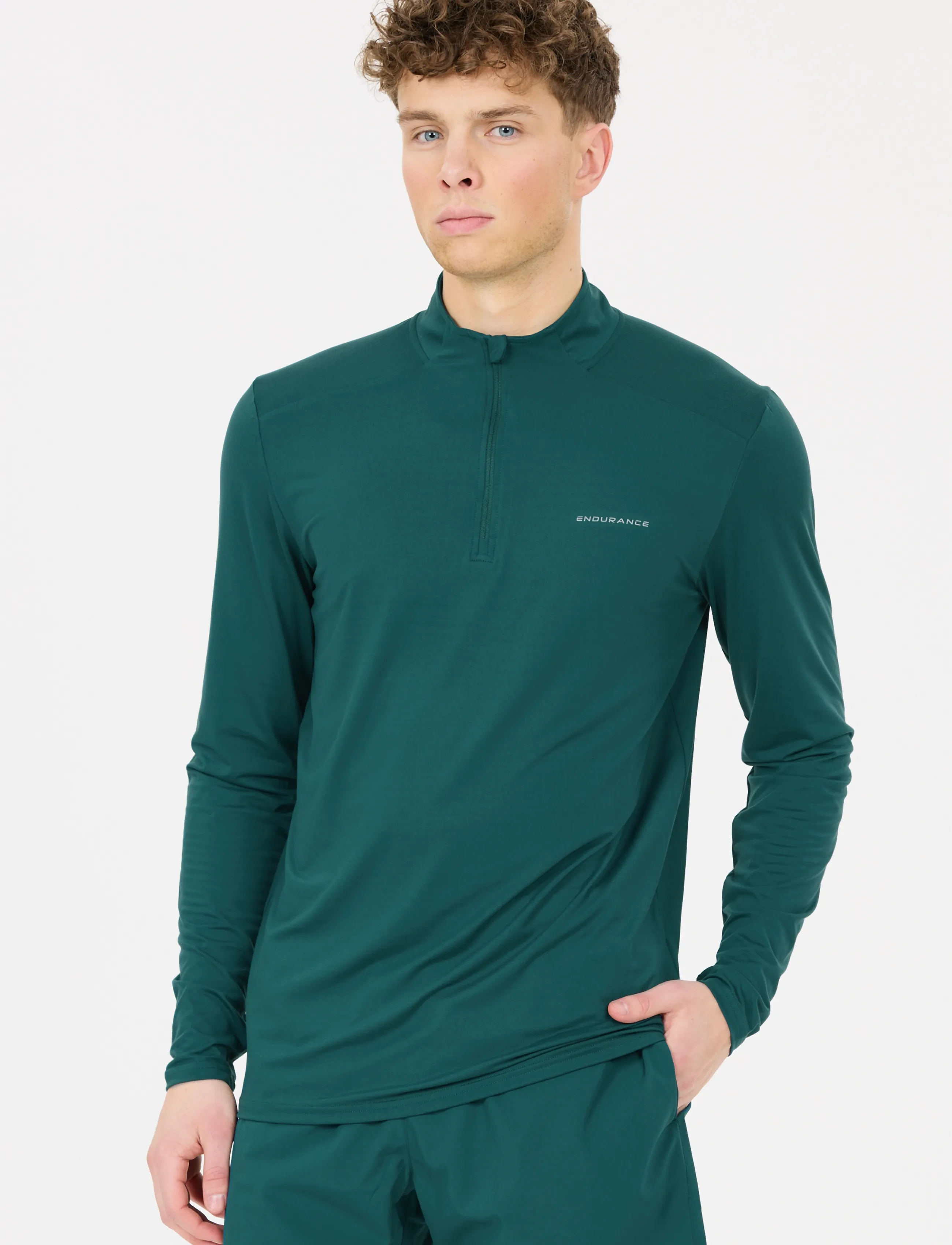 Endurance - Armin M Midlayer - fleece og mellemlag - dark sea - 4
