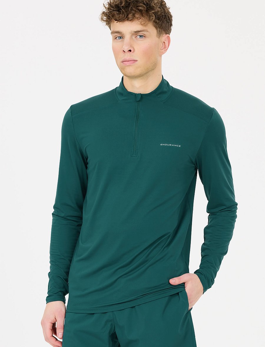 Endurance - Armin M Midlayer - fleece og mellemlag - dark sea - 4