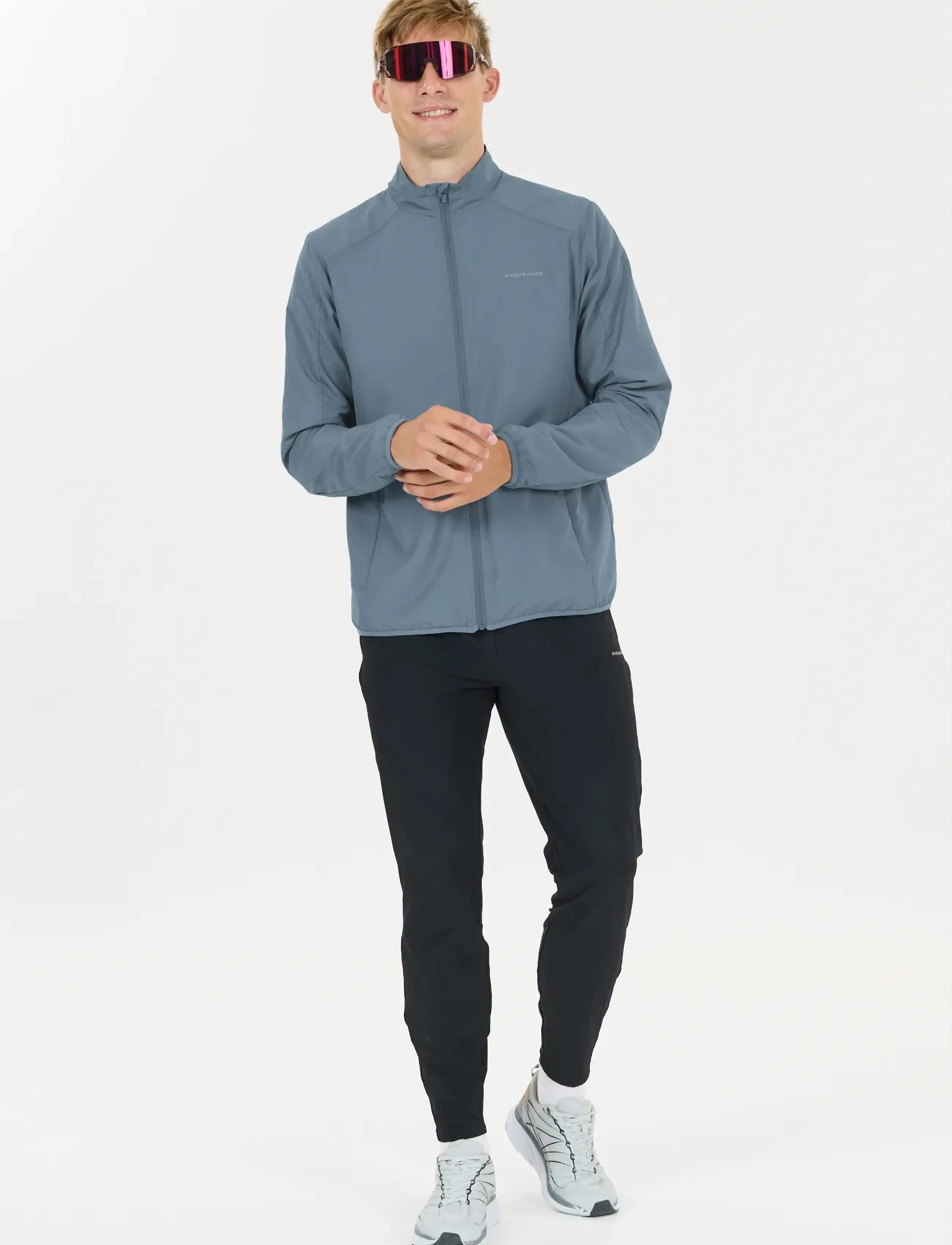 Endurance Sylas M Jacket, M, Grey, Sport Jackets > Sport Training Jackets, Herre
