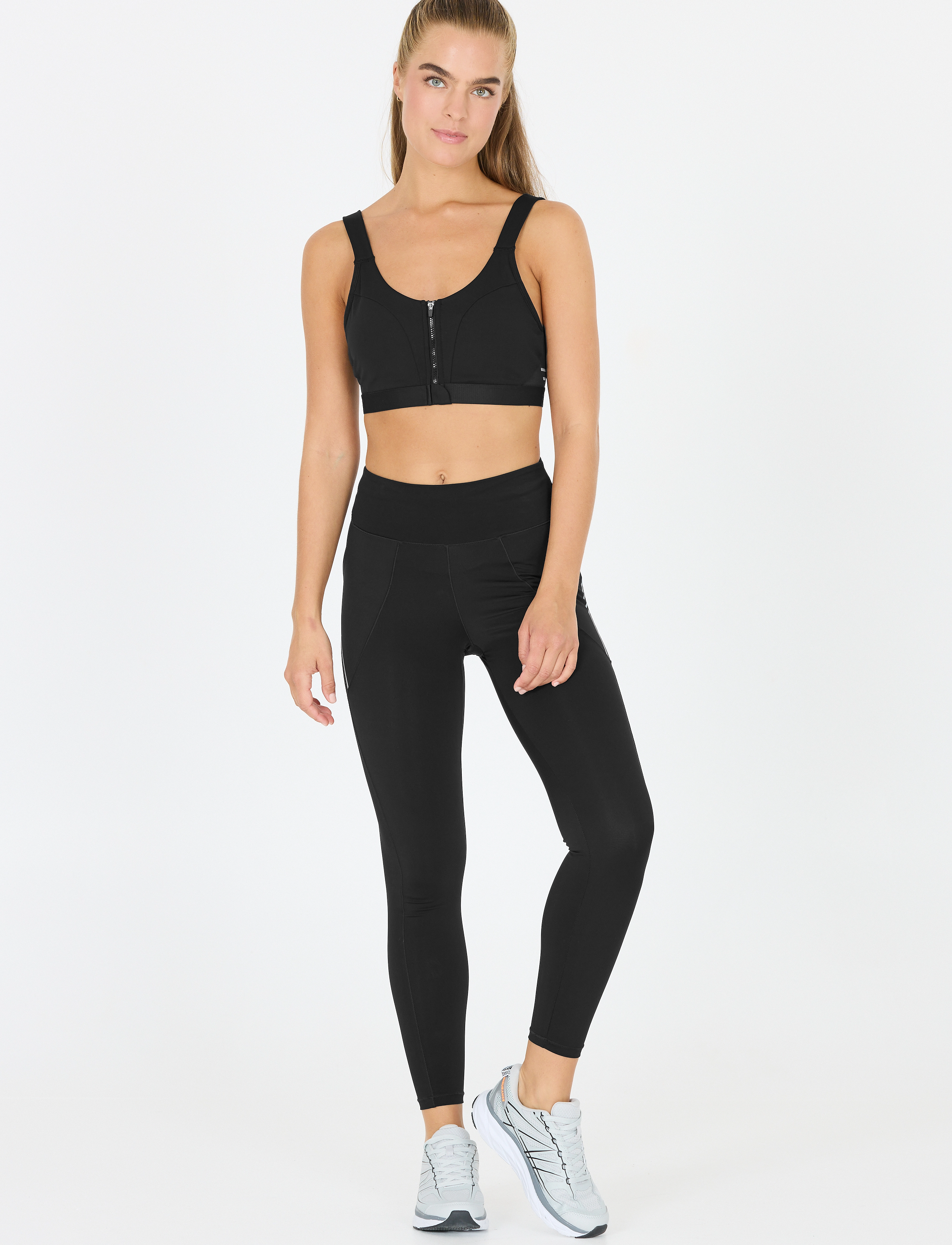 Endurance Talori W Tights, Kvinder, Højtaljede Træningstights, Sort, Str: 38
