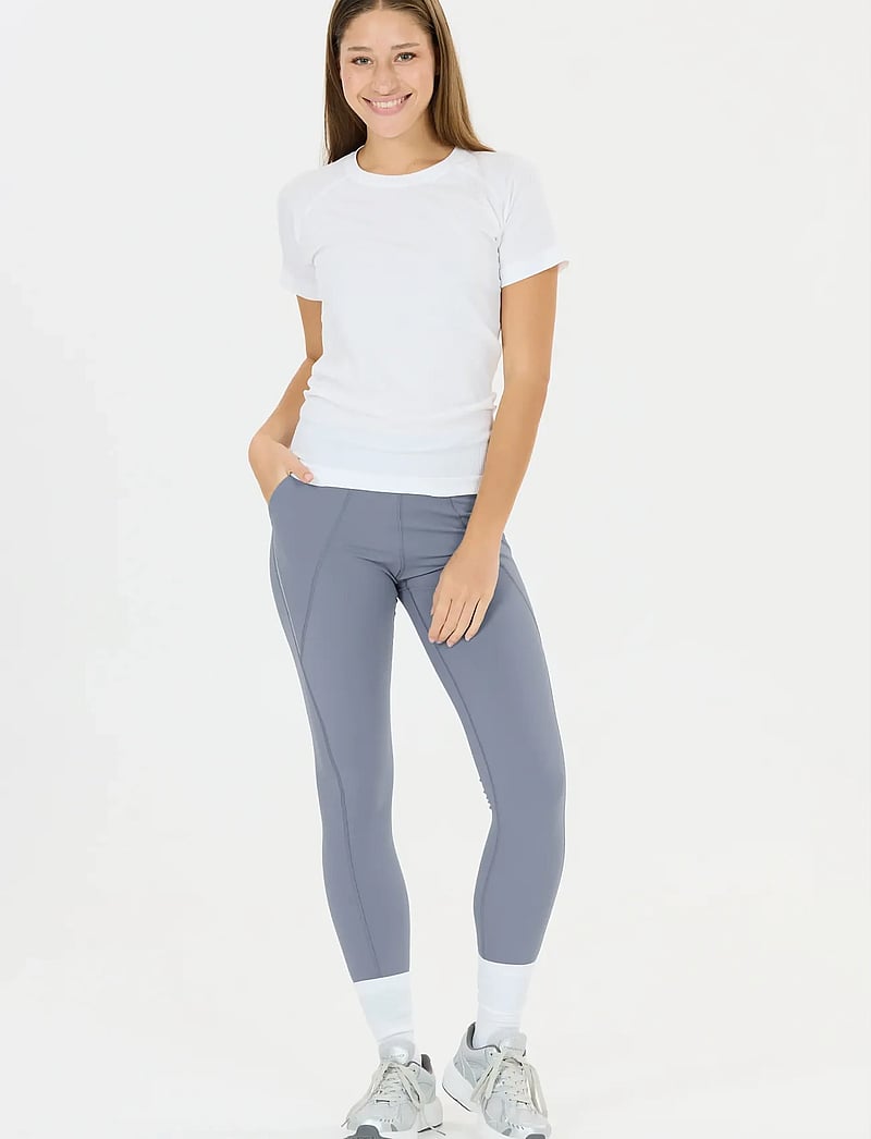 Endurance - Talori W Tights - legginsy do biegania - flint stone - 4