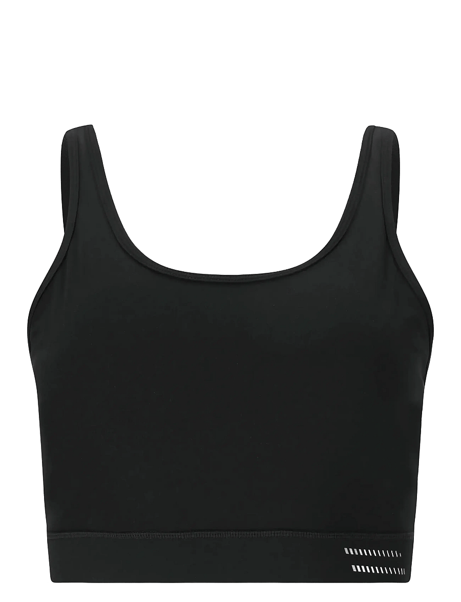 Endurance - Cynthian W Sports Bra - mittlerer halt - black - 1