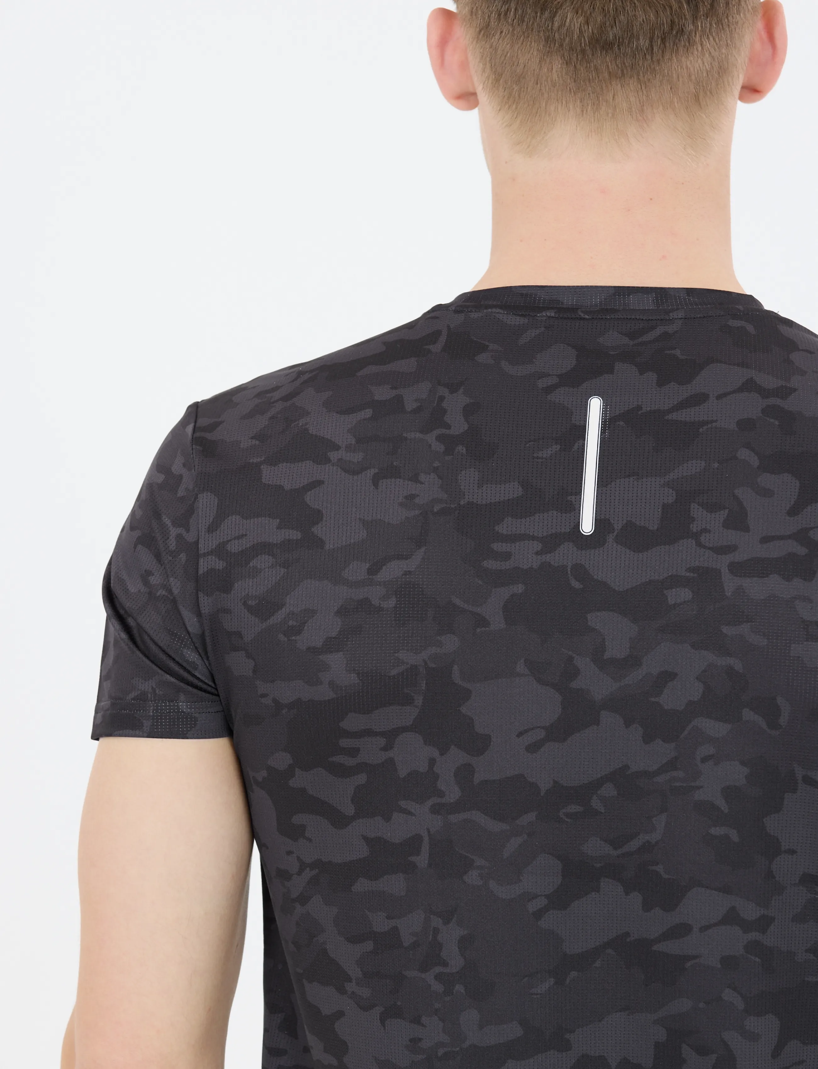 Endurance Genen M SS Tee - Streetstyle - BLACK CAMOUFLAGE / black