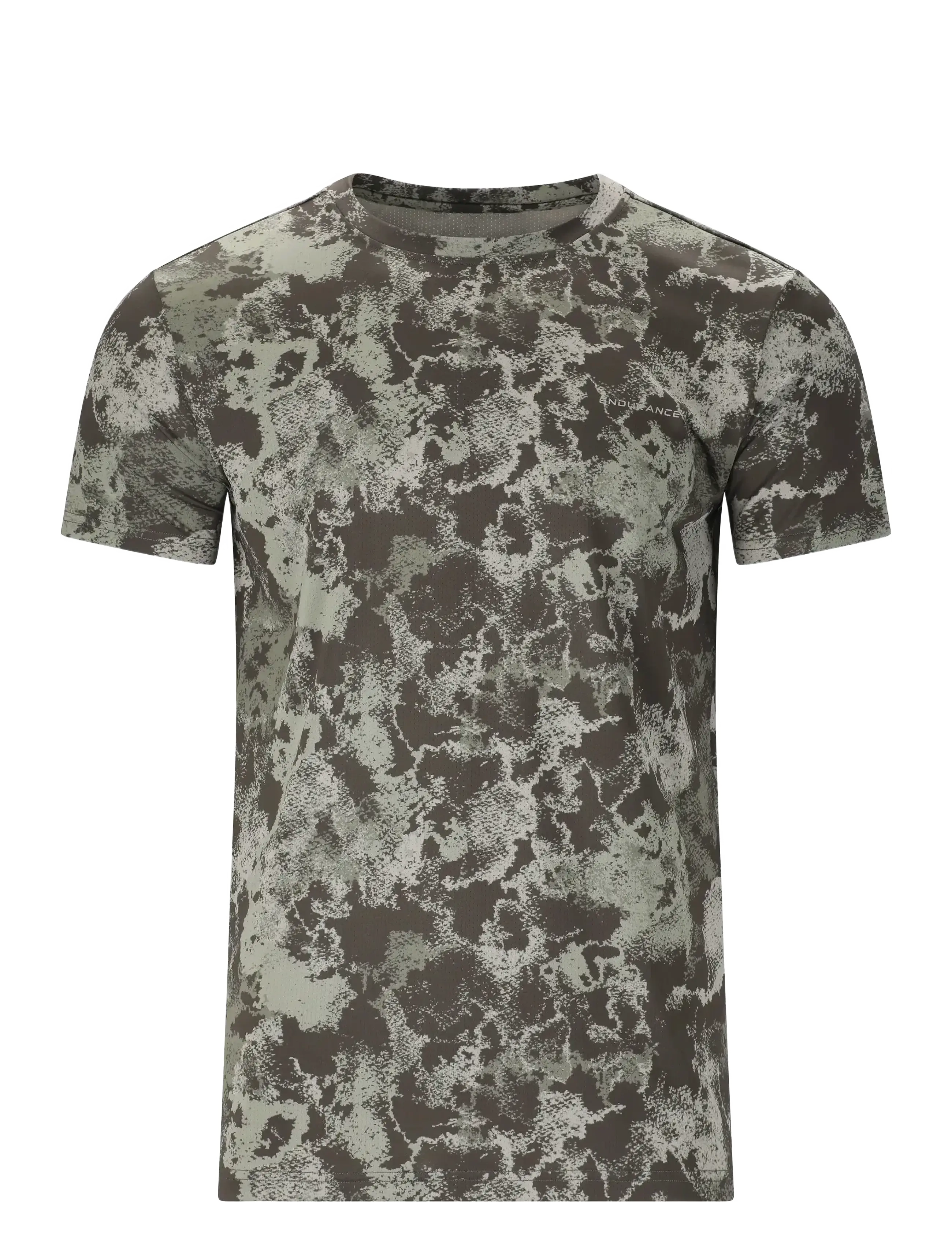 Endurance Genen M S/S Tee - Vis alt - PRINT / green