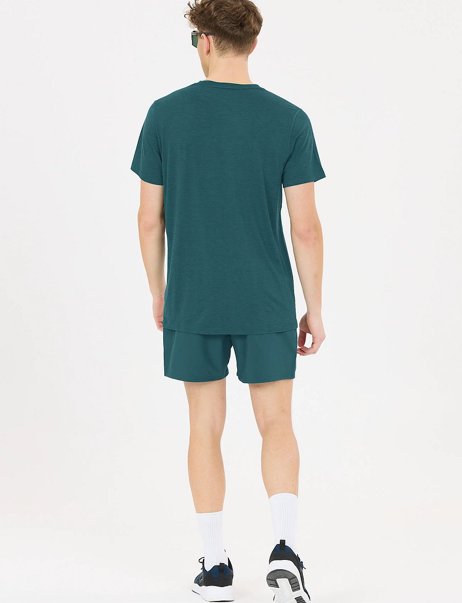Endurance - Kros M Shorts - löparshorts - dark sea - 3