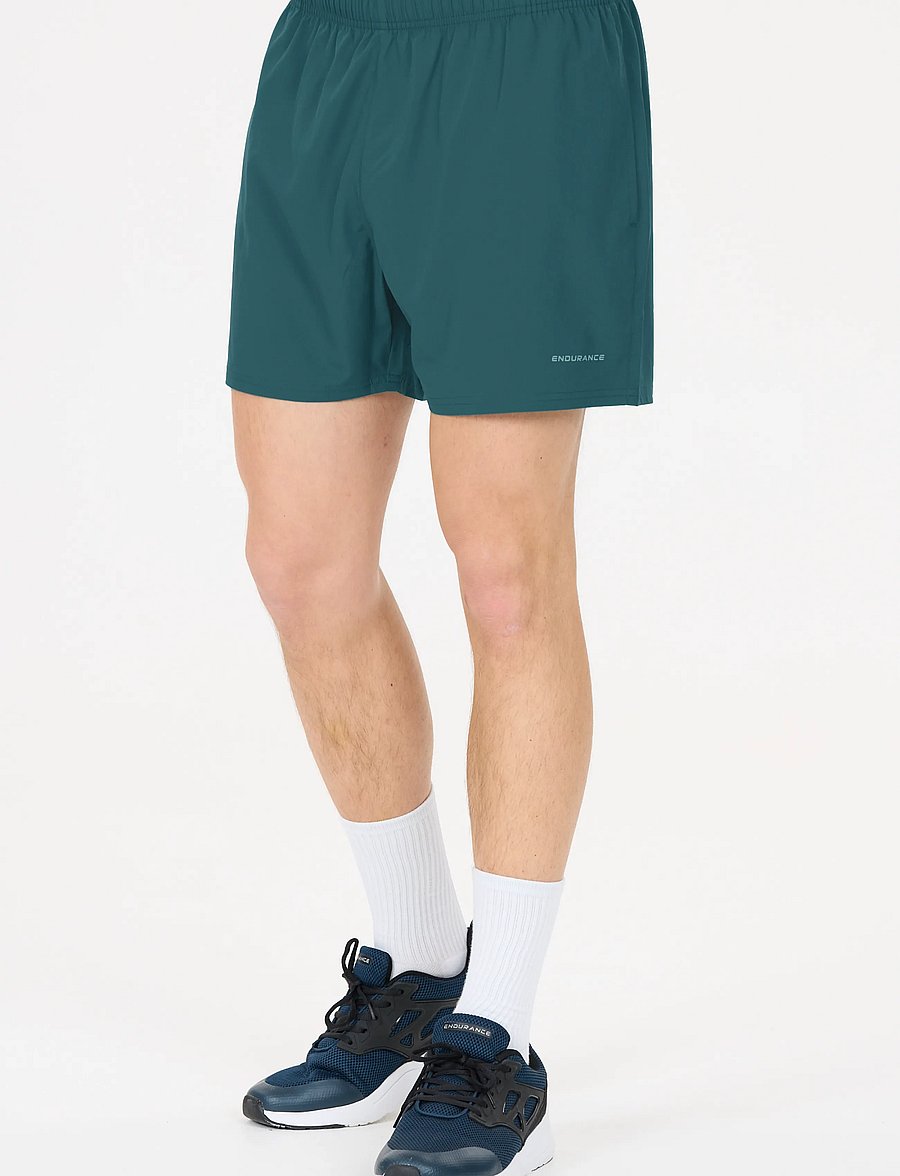 Endurance - Kros M Shorts - löparshorts - dark sea - 4