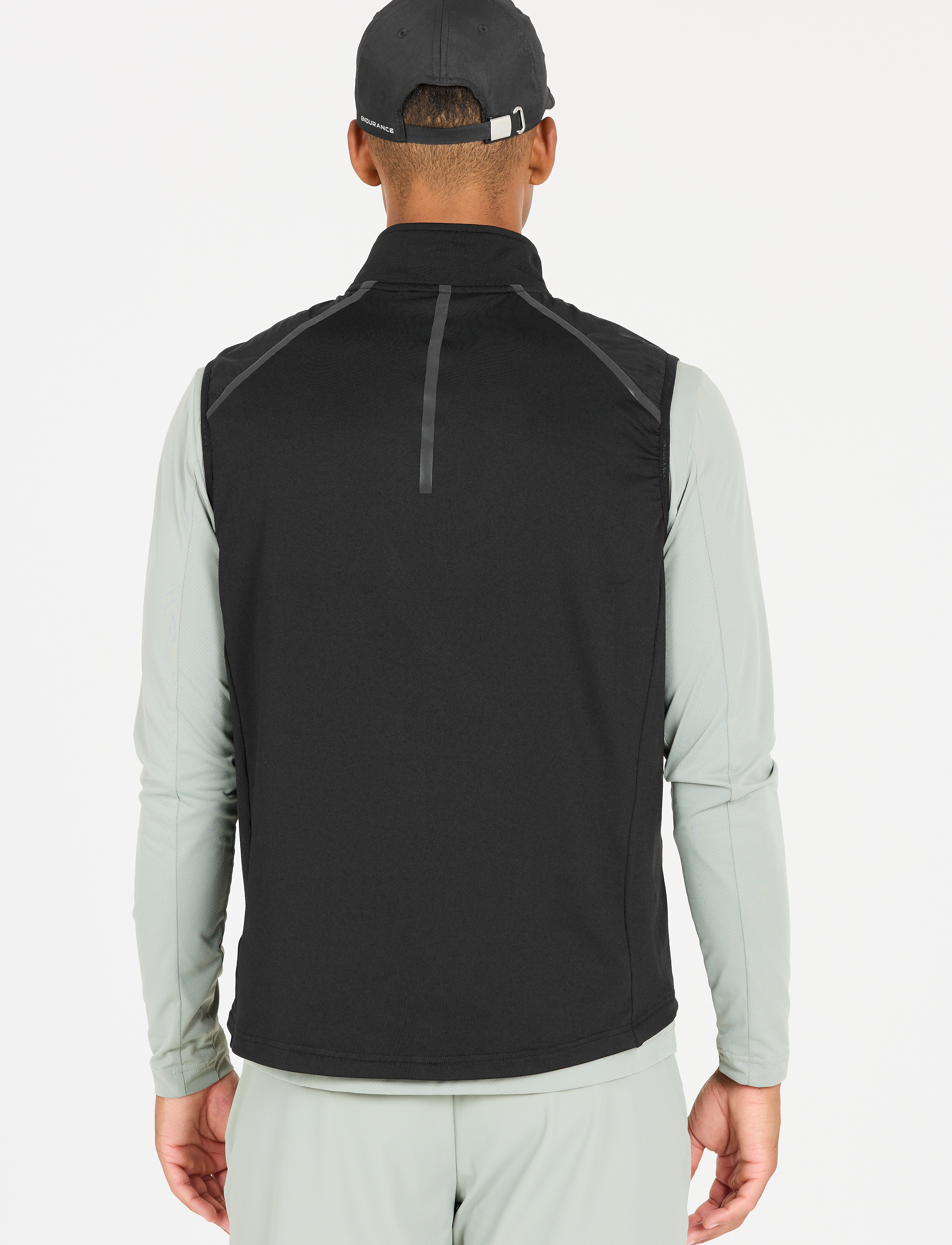 Endurance Jelawat M Vest - Outerwear - BLACK / black