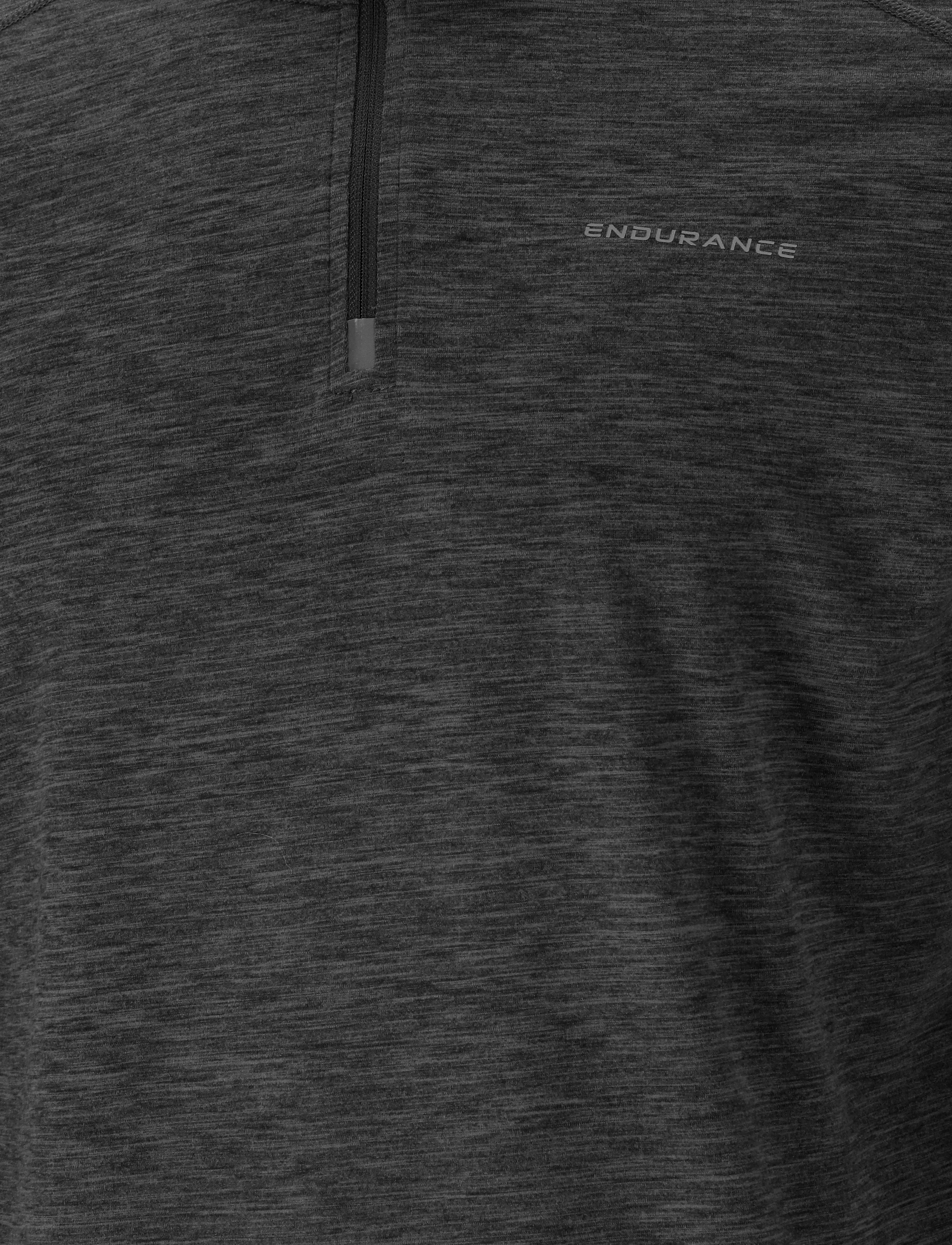 Endurance - Tune V2 M Melange Midlayer - fleeces & midlayers - black - 3