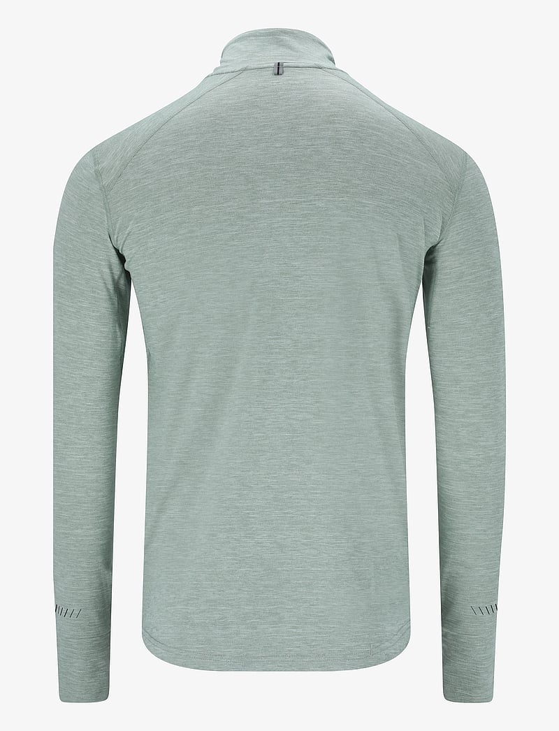 Endurance - Tune V2 M Melange Midlayer - fleece & mellanlager - misty blue - 2