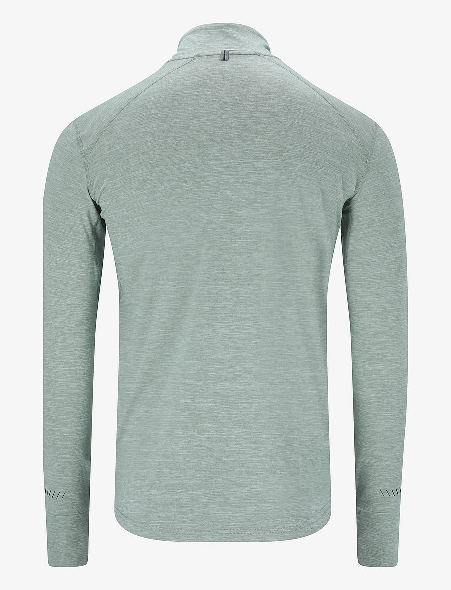 Endurance - Tune V2 M Melange Midlayer - fleece & midlayer - misty blue - 2