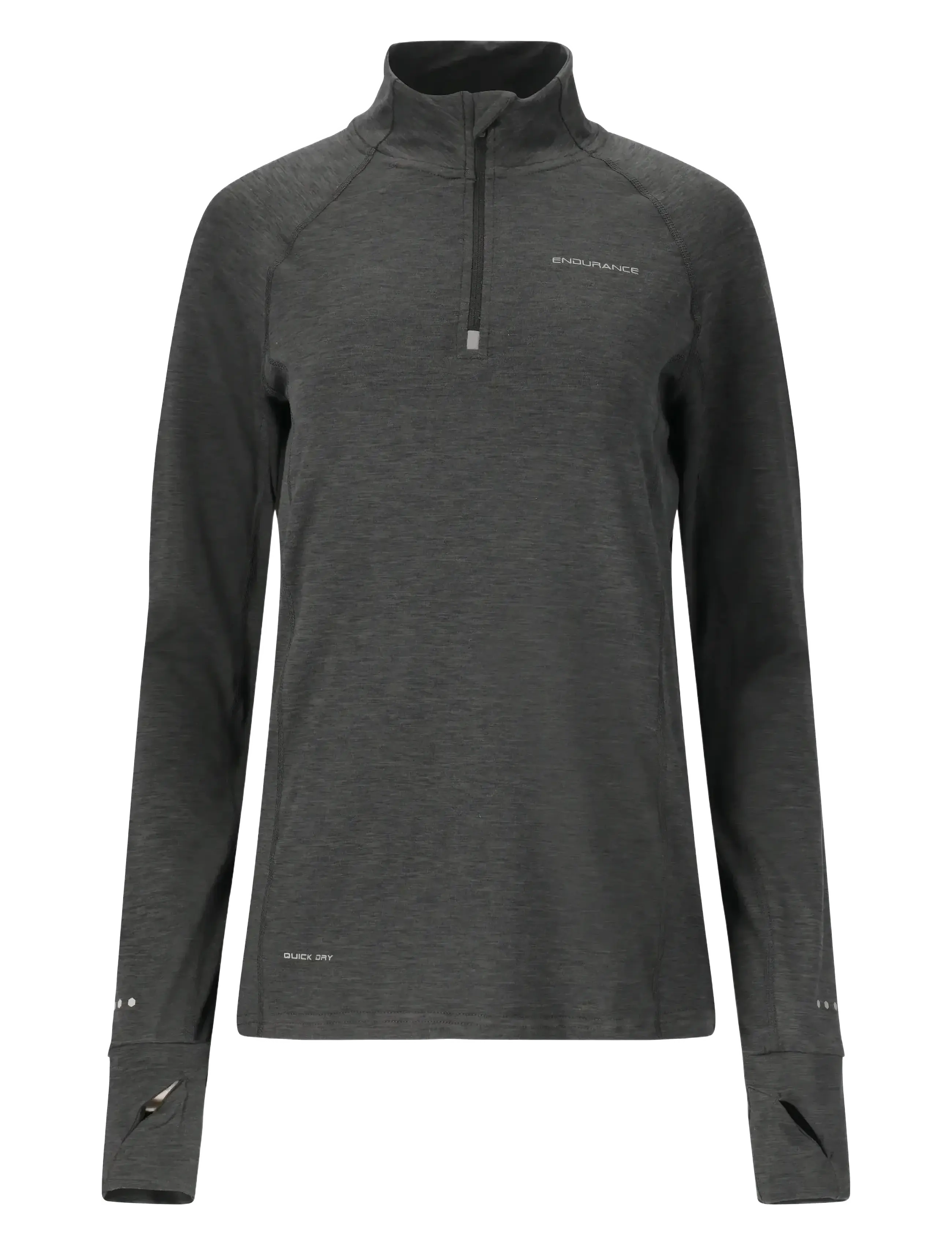 ENDURANCE Canna V2.0 W Melange Midlayer Grau - 46 - Damen