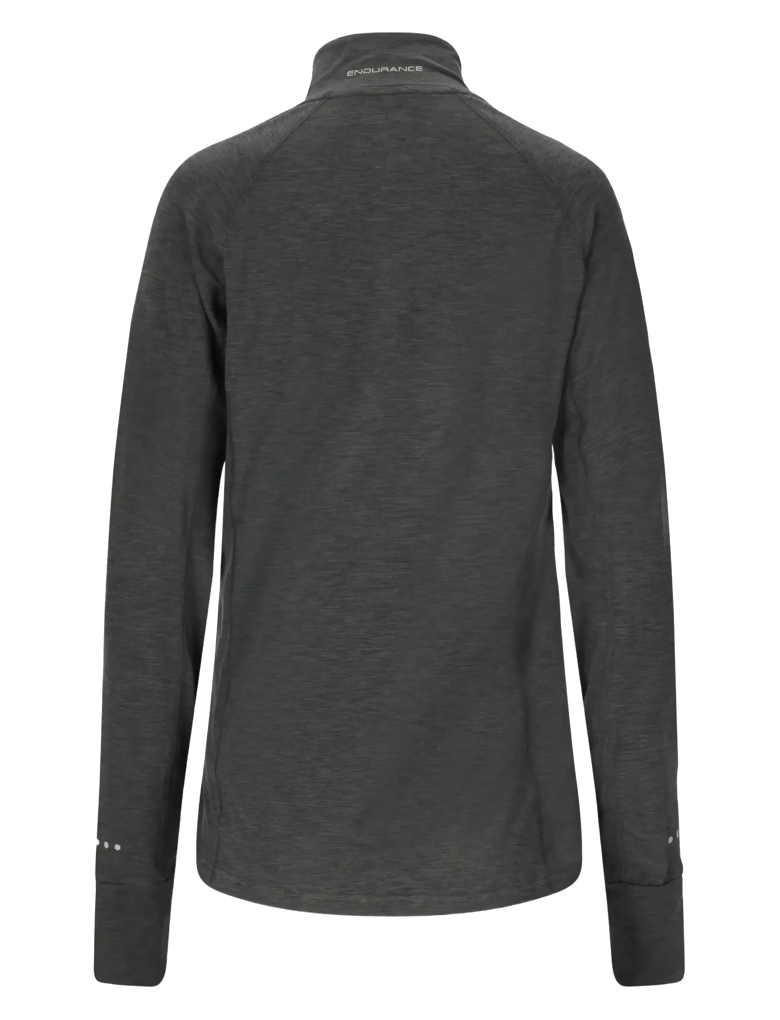 Endurance - Canna V2.0 W Melange Midlayer - laveste priser - black melange - 2